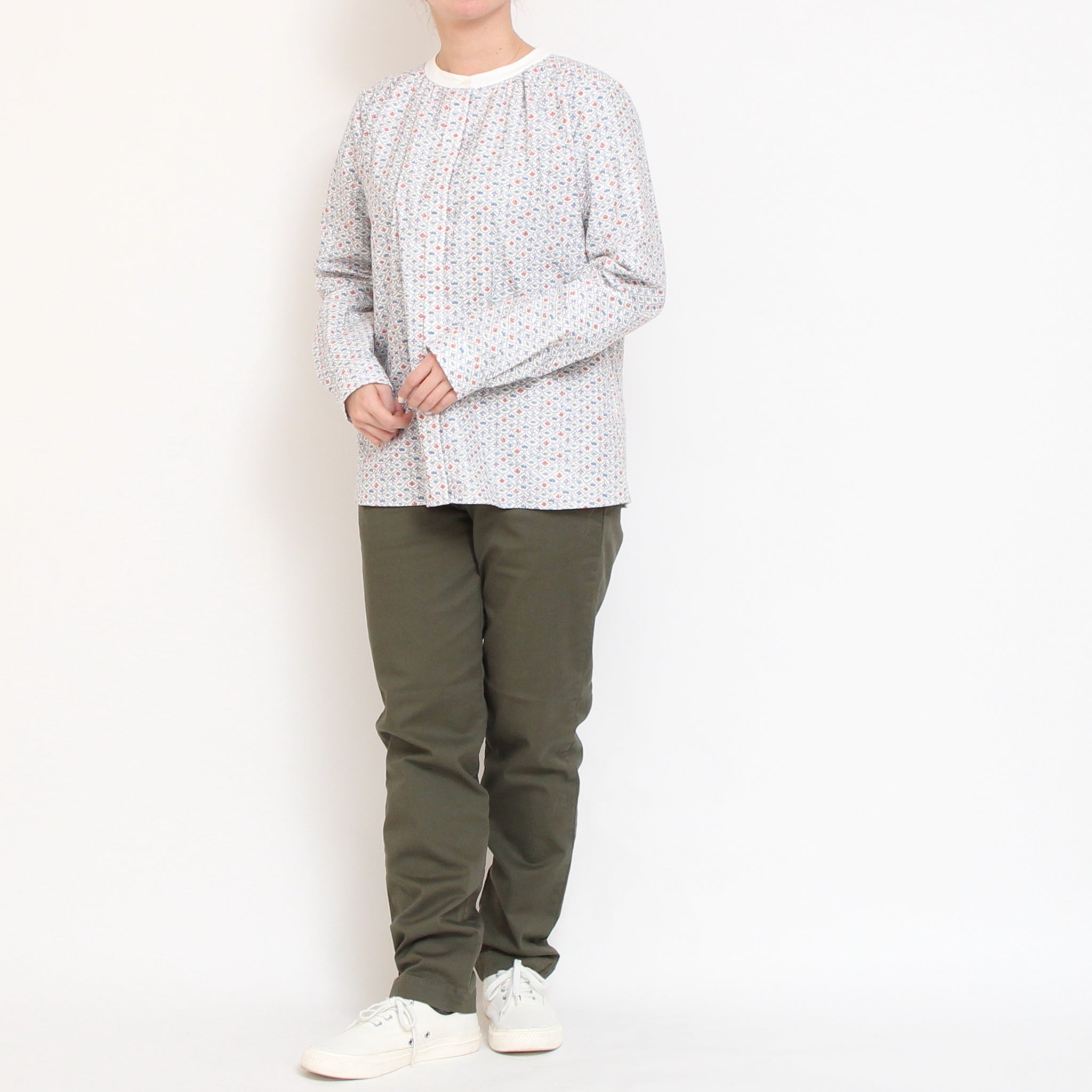 Cotton Flannelクレリックシャツ(2601)