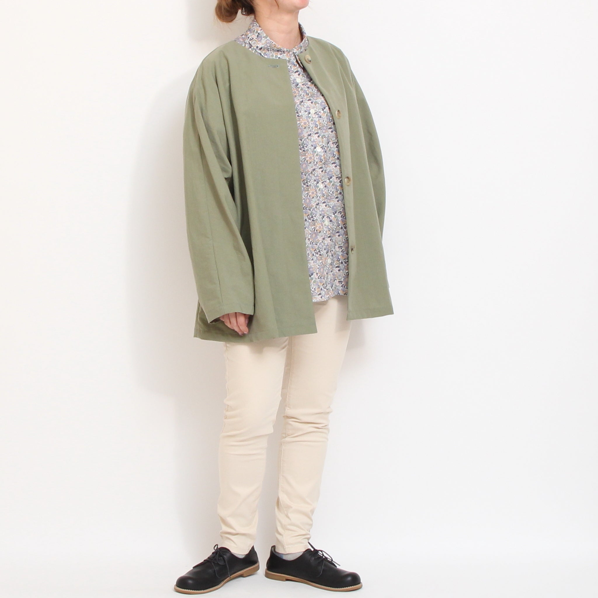 INDIMARKリリーステーパードパンツ(BEIGE)