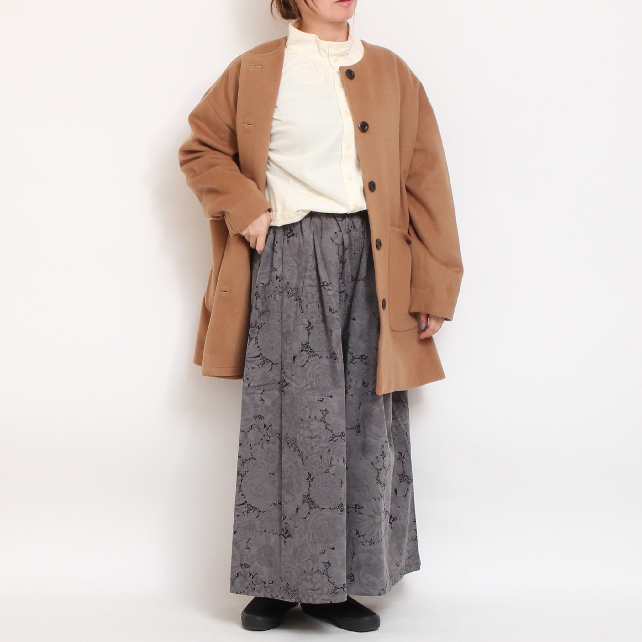 【ラスト1点ずつ】 コーデュロイLIBERTYスカート風パンツ(2511)