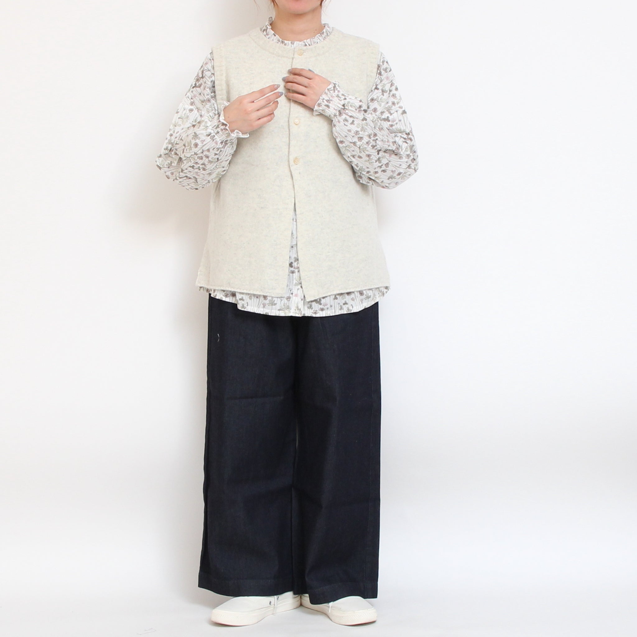 【20%OFF】【BEIGEのみ ラスト1点】NARUタスマニアラムベスト25