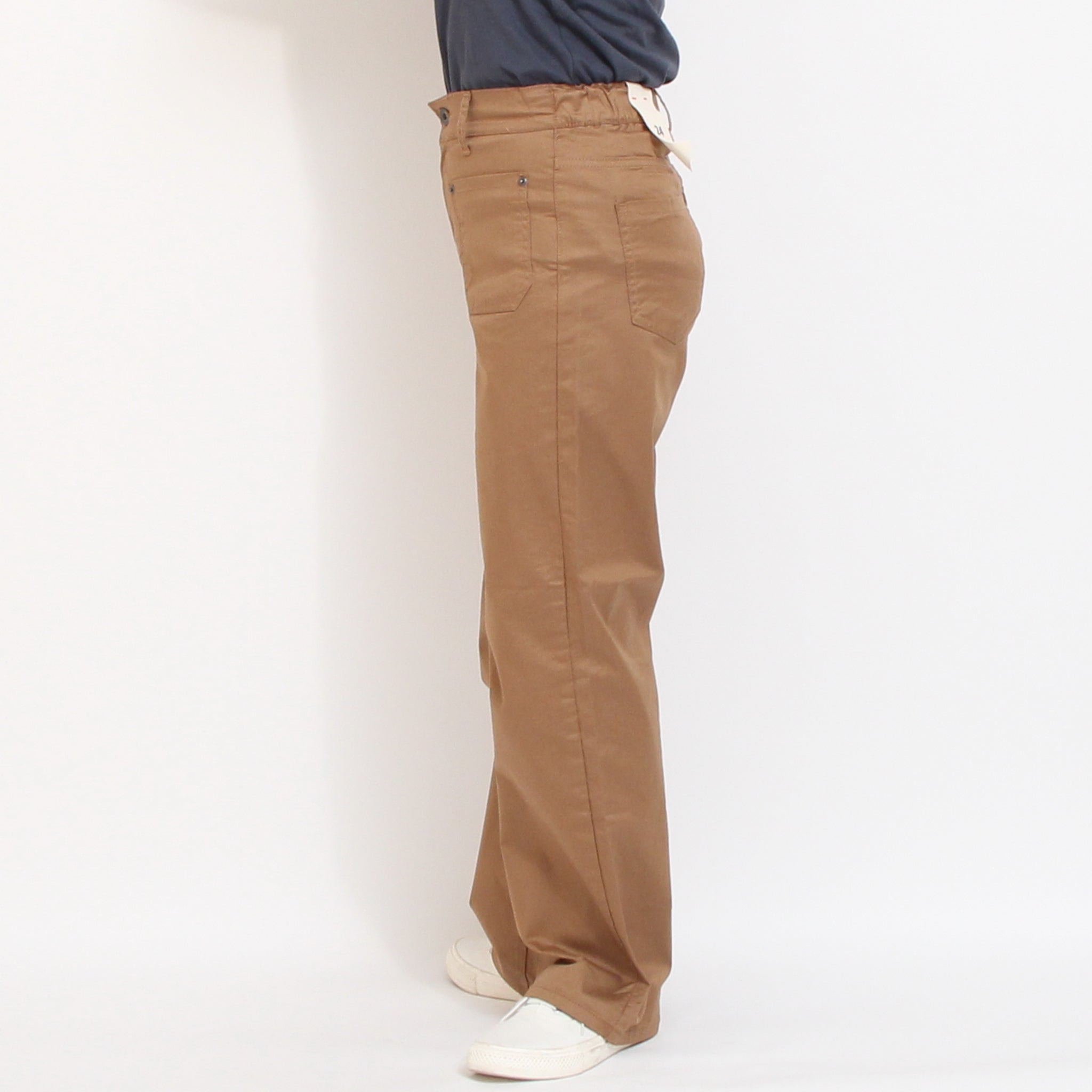 INDIMARKアウトポケットストレートパンツ(CAMEL)