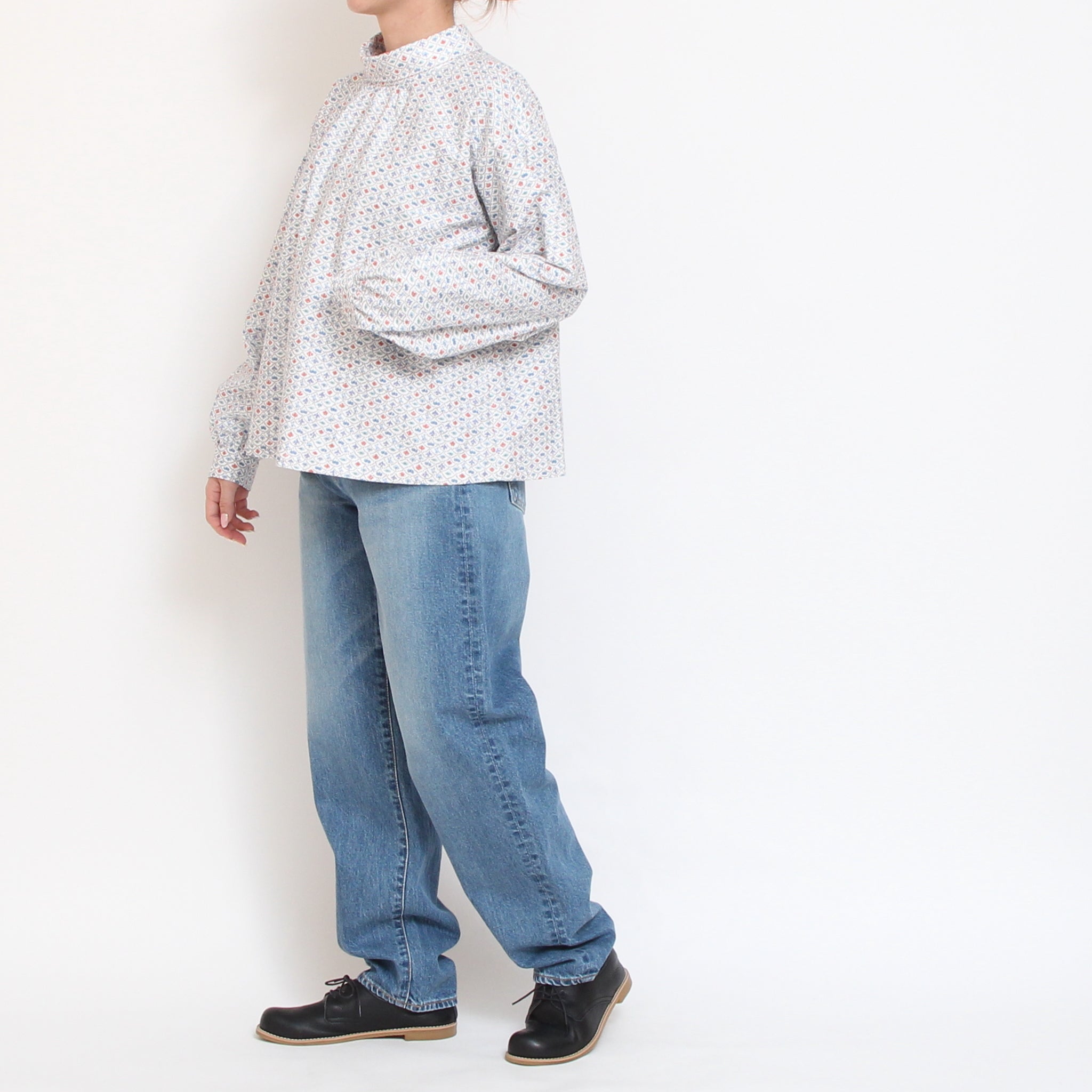 Cotton Flannelロールカラープルオーバー2601