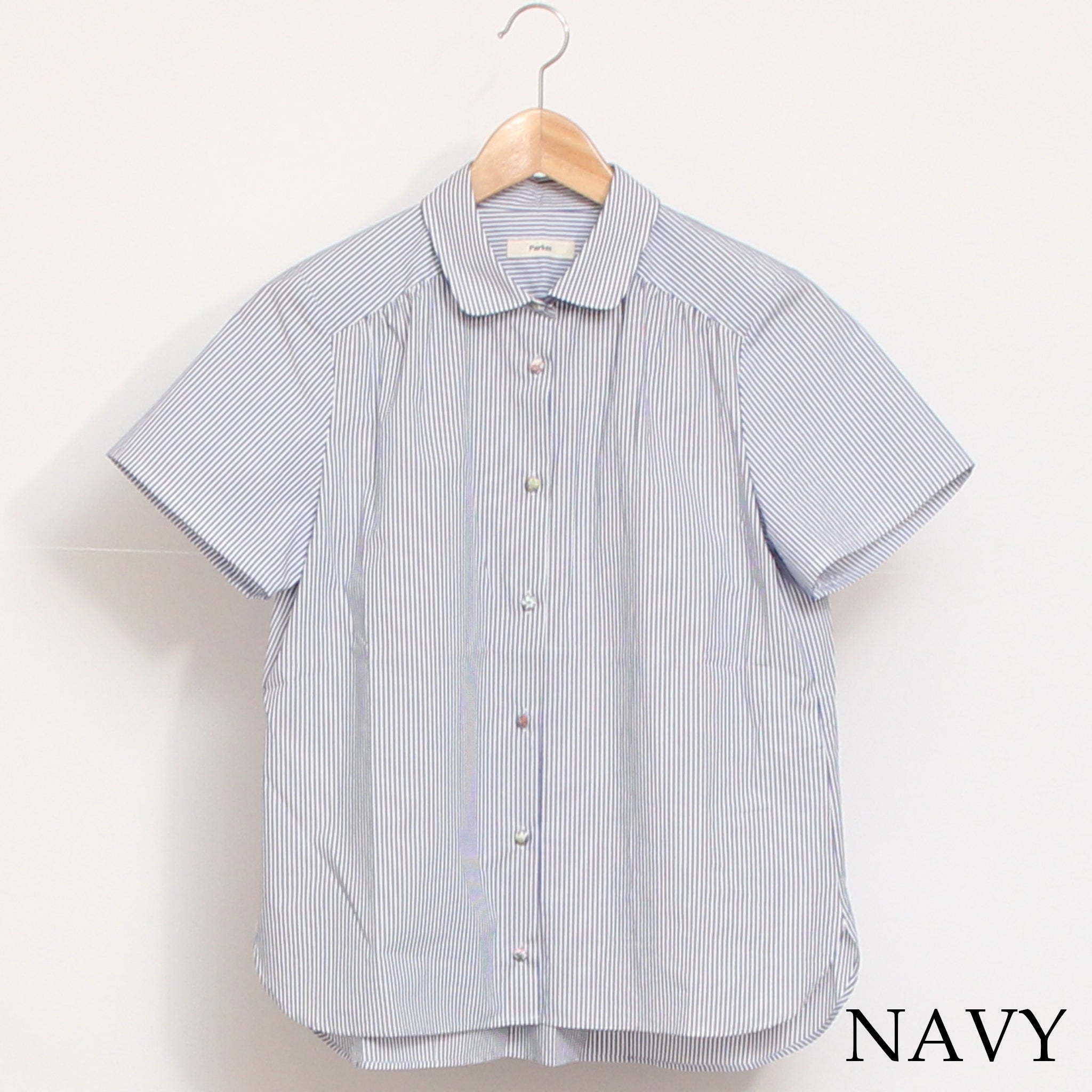 【20%OFF】 【取り扱い店舗限定商品】リバティ釦半袖レギュラーシャツ