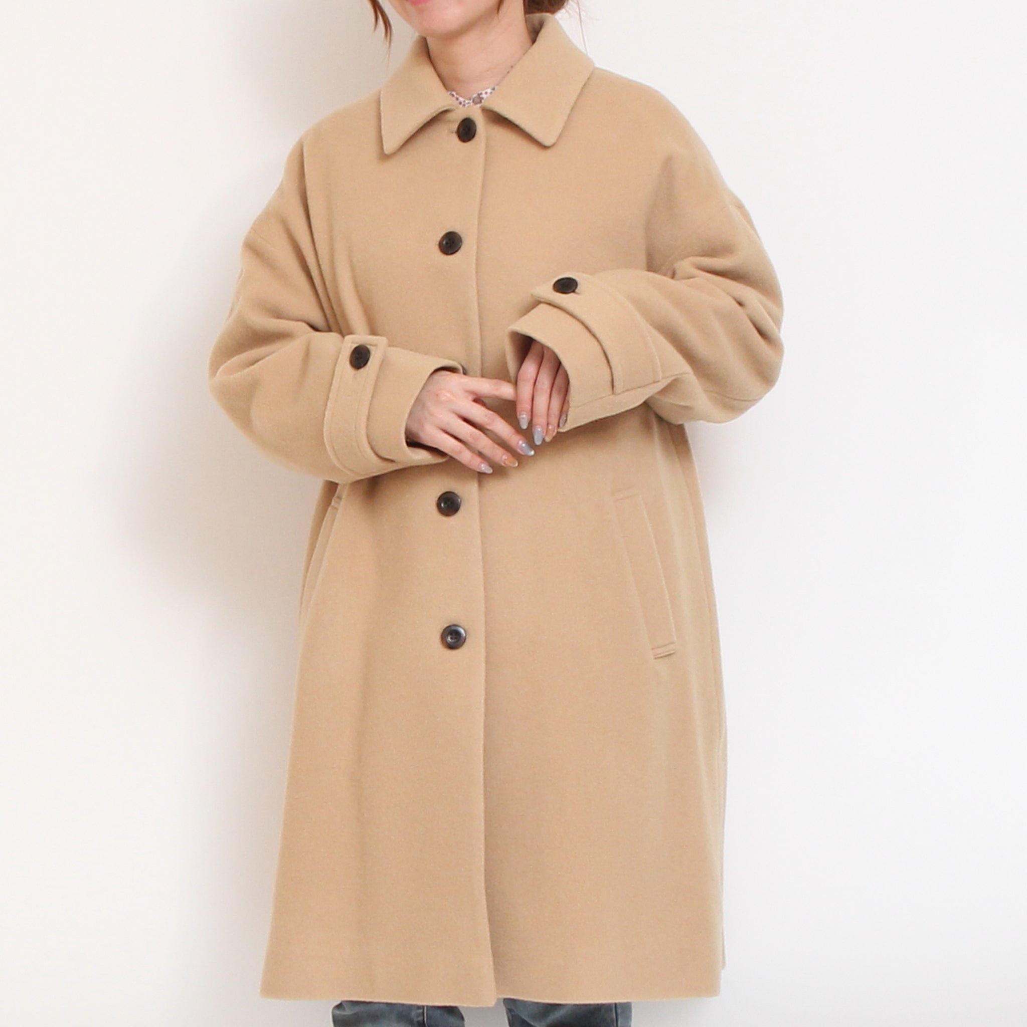 【再値下げ・30%OFF】【CAMELのみ ラスト1点】裏リバティステンカラーコート(2511)