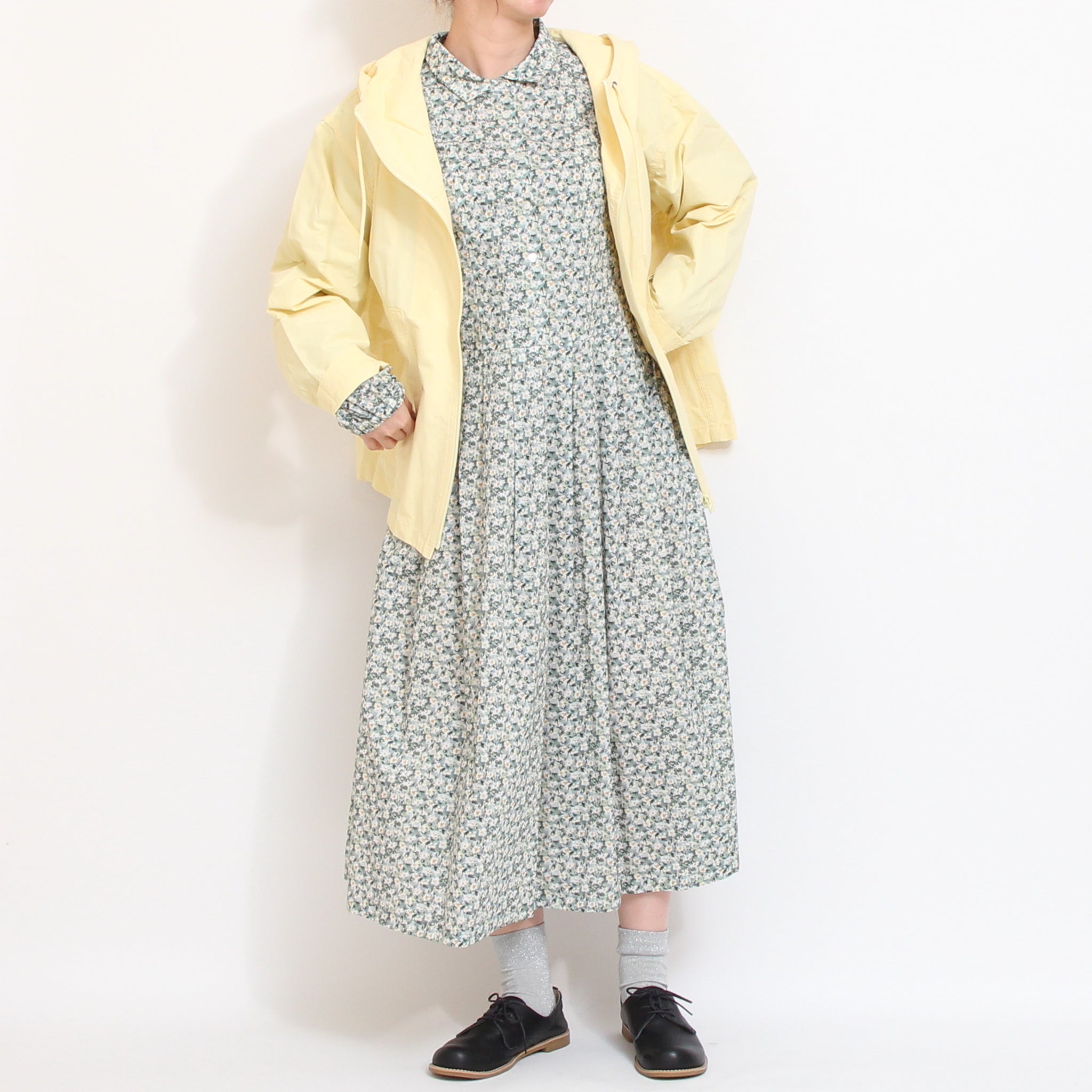 【30%OFF】【GREENラスト1点】リバティトップオープンワンピース(2603)