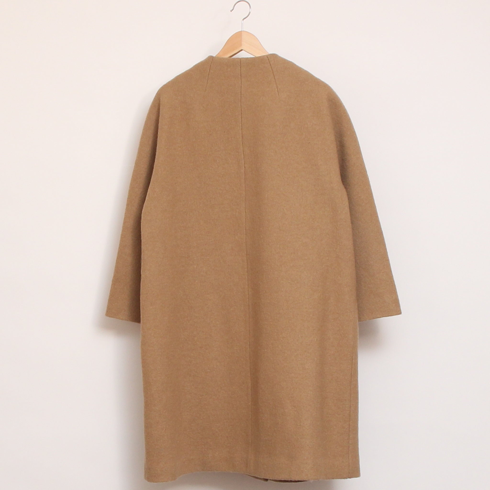【再値下げ・40%OFF】【CAMELラスト1点】Vent d’ouestウールリング圧縮コート2511