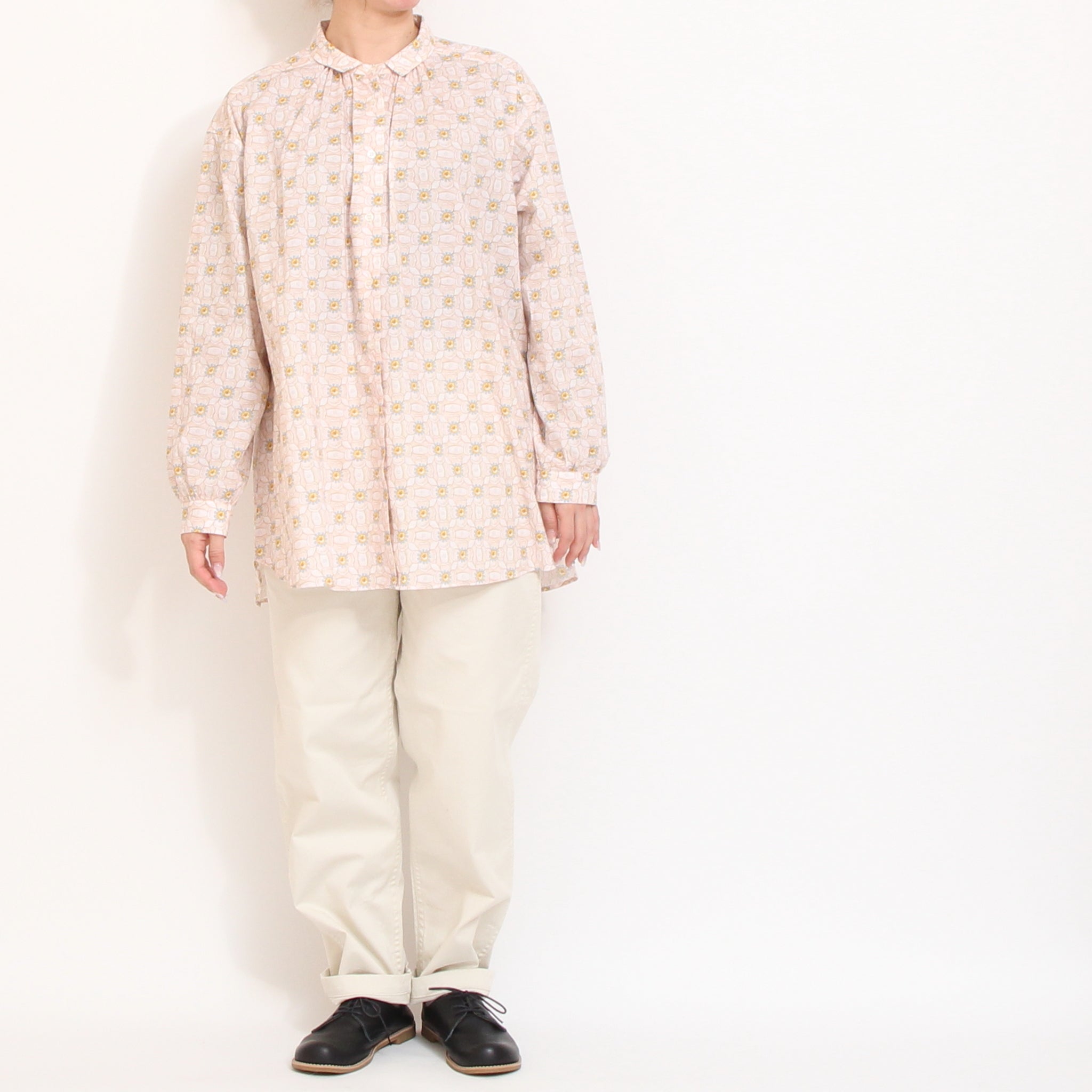 【30%OFF】【KHAKIラスト1点】リバティAラインチュニック(2603)