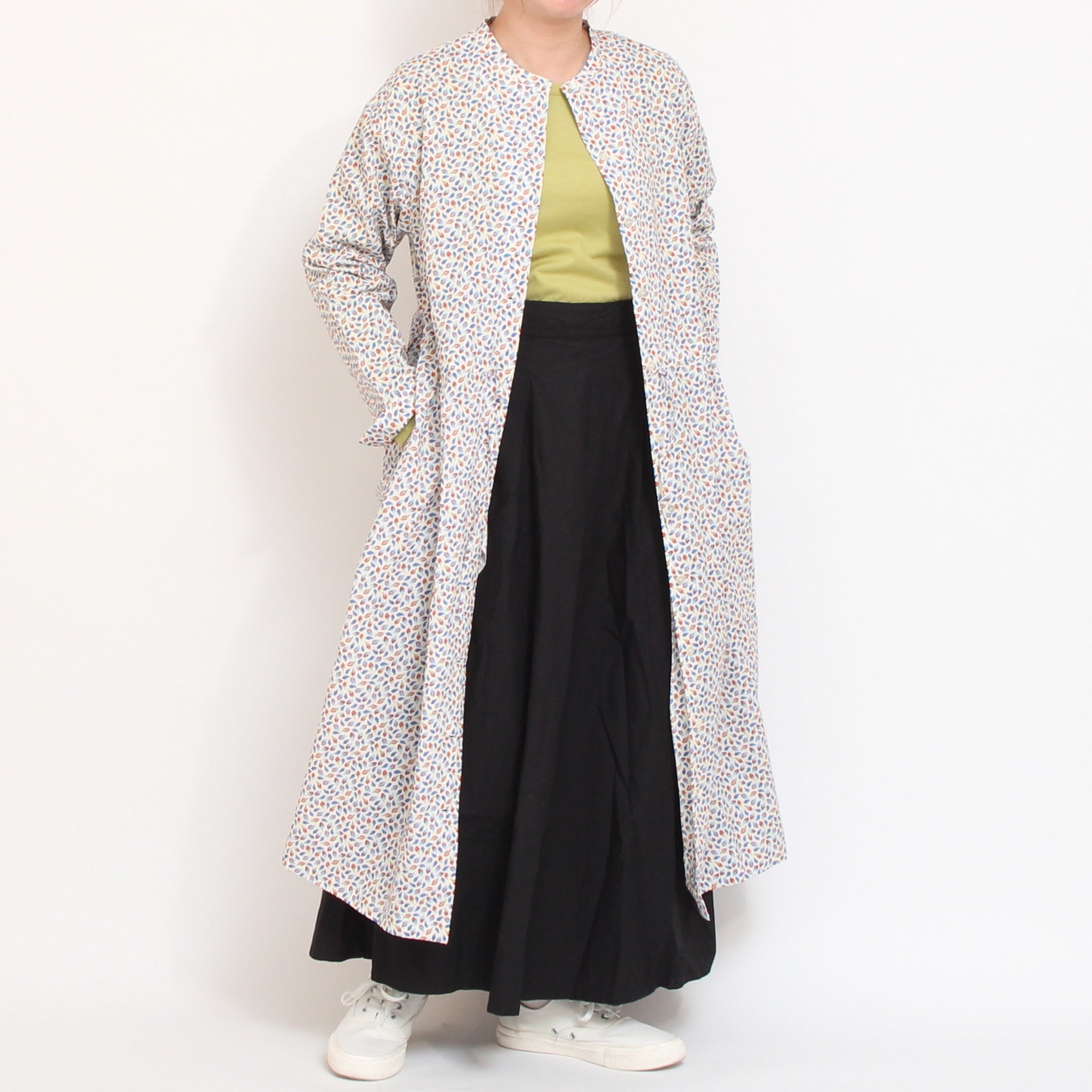 【期間限定20%OFF】【REDラスト1点】コットンリヨセル オールシーズンワンピース2604