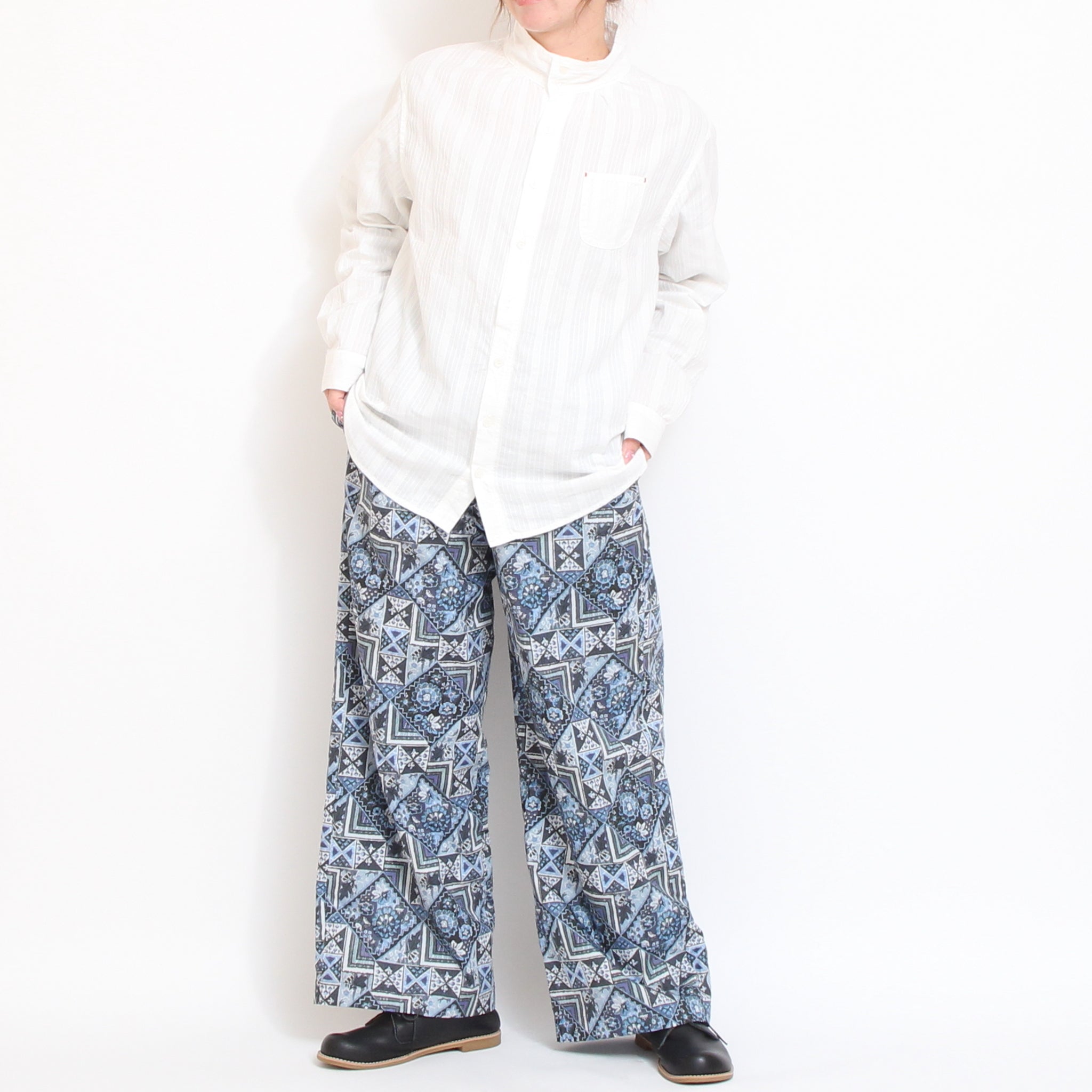 【30%OFF】リバティイージーワイドストレートパンツ2603