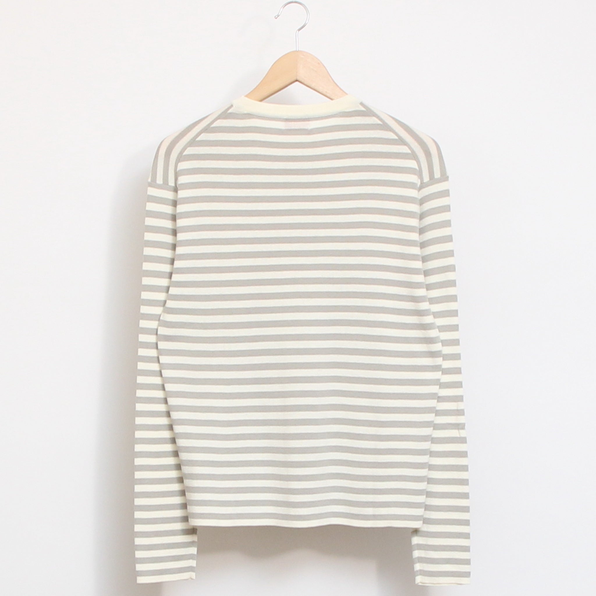 Mao made ボーダーニットTシャツ