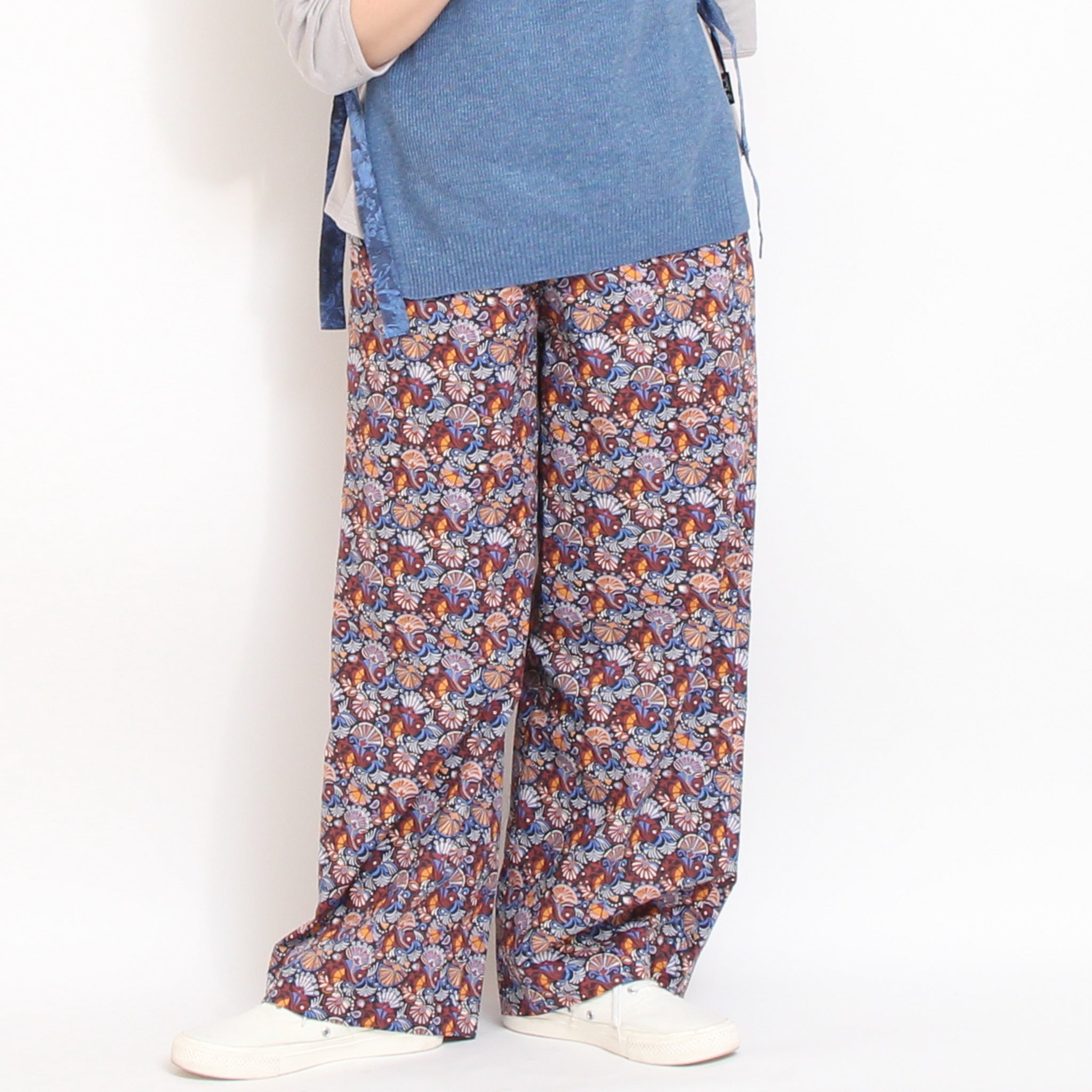 【30%OFF】リバティイージーワイドストレートパンツ2603