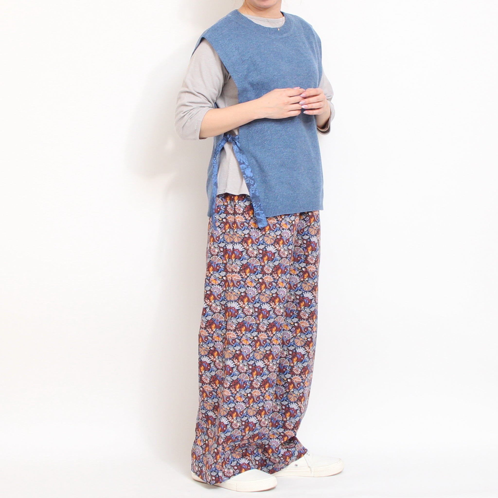 【30%OFF】リバティイージーワイドストレートパンツ2603