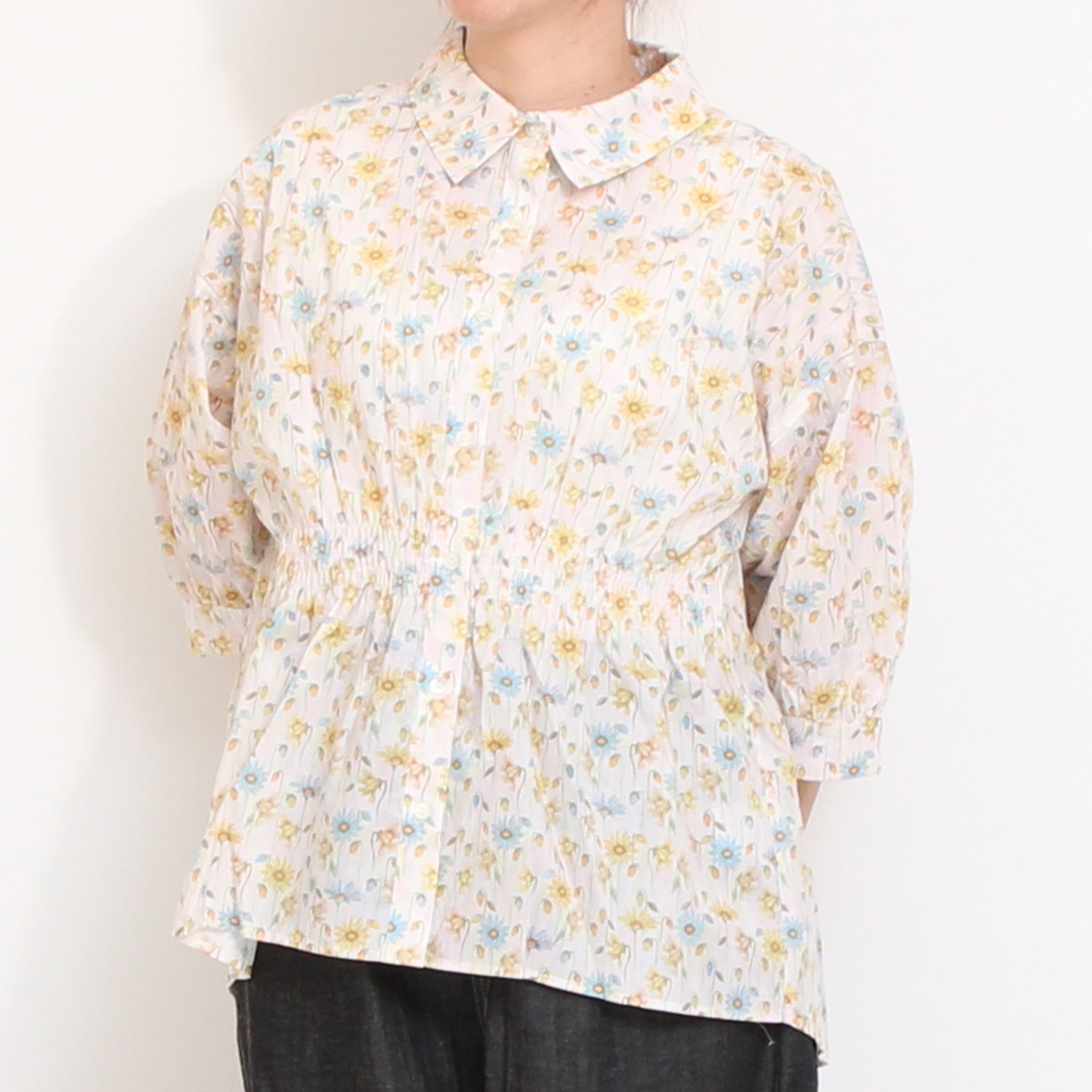リバティ ウエストシャーリングシャツ(2605)