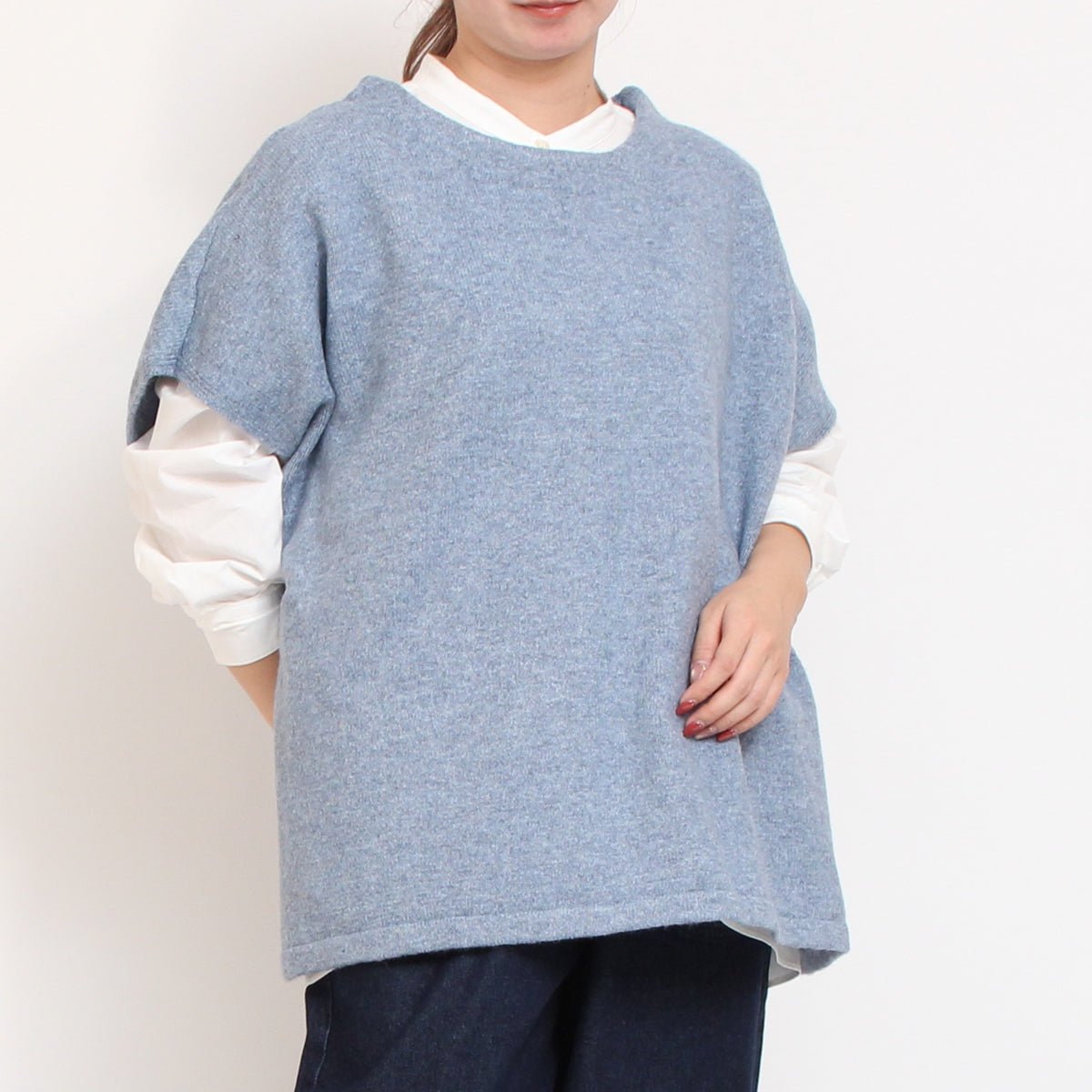 【吉祥寺本店限定商品】ista-ireサイドスリットニットベスト