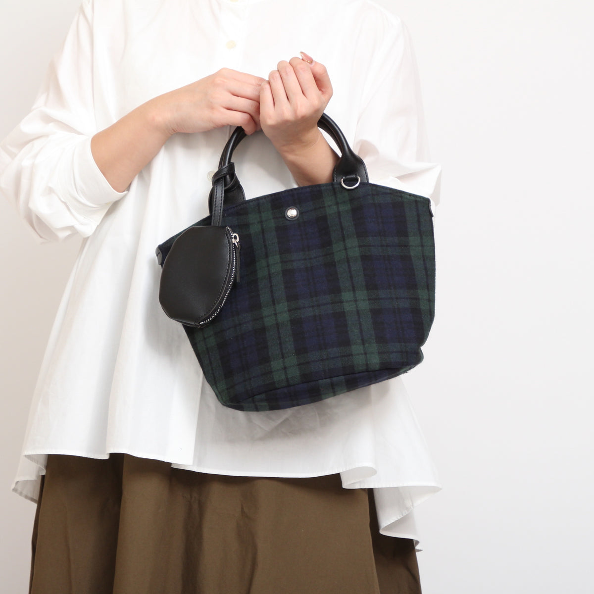 Cachelie CHECKトートバッグ