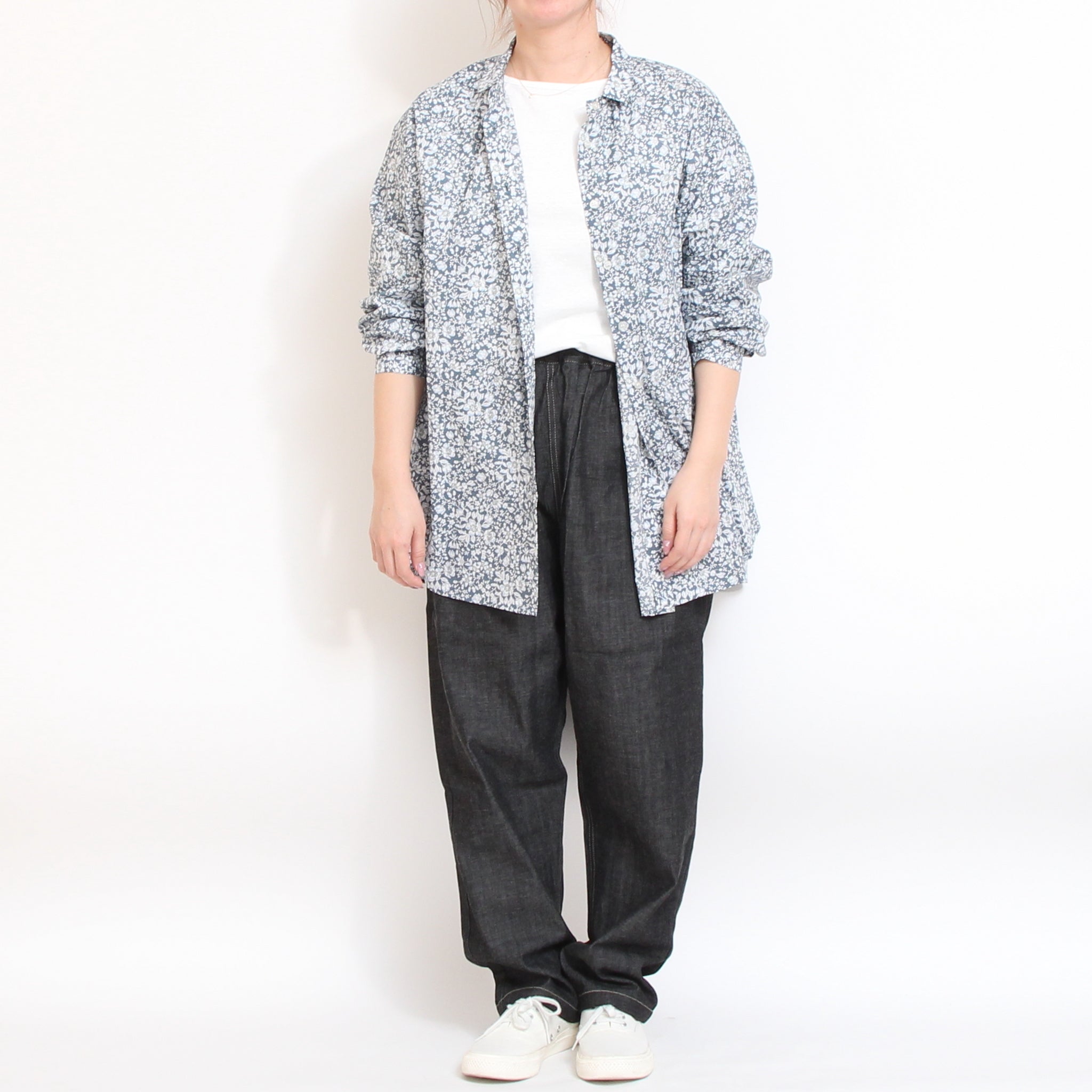 【30%OFF】【KHAKIラスト1点】リバティAラインチュニック(2603)