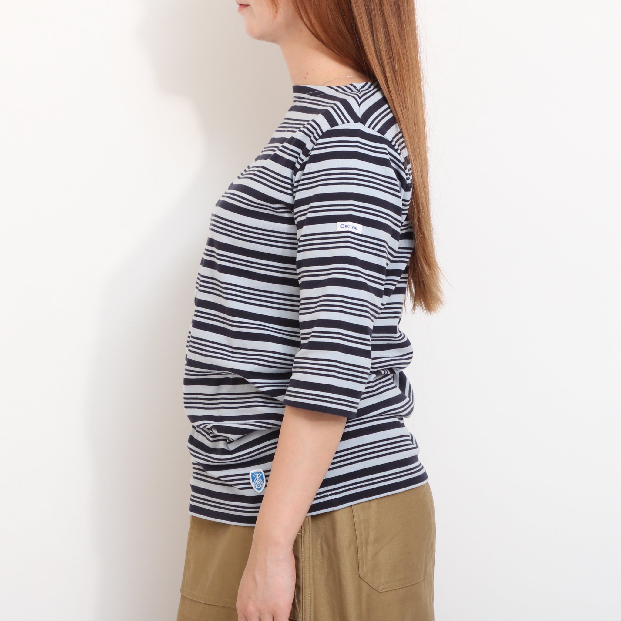 【20%OFF】ORCIVALボーダー半袖Tシャツ26