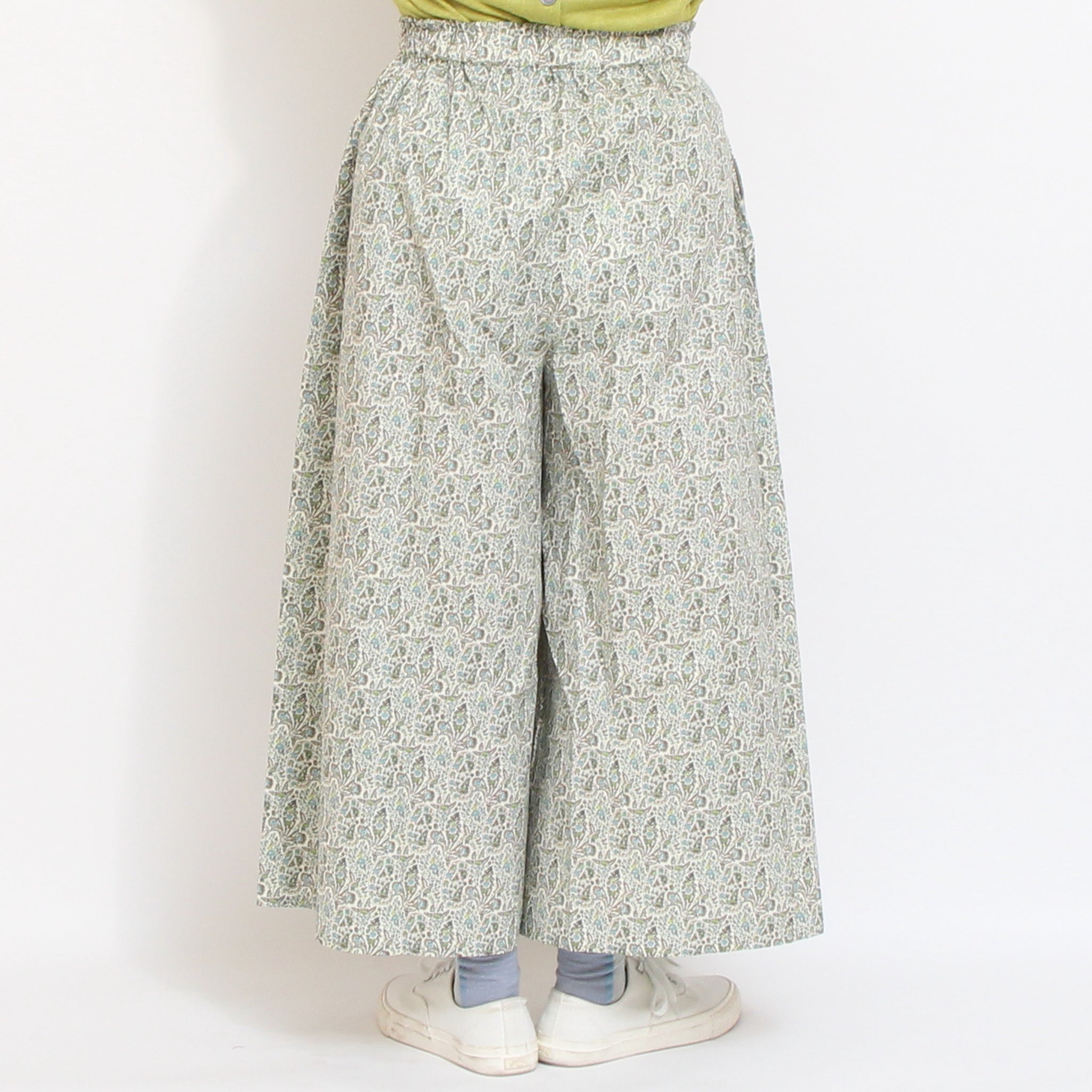 【期間限定15%OFF】【NAVYのみラスト1点・本店限定商品】 リバティスカート風パンツ(2604)