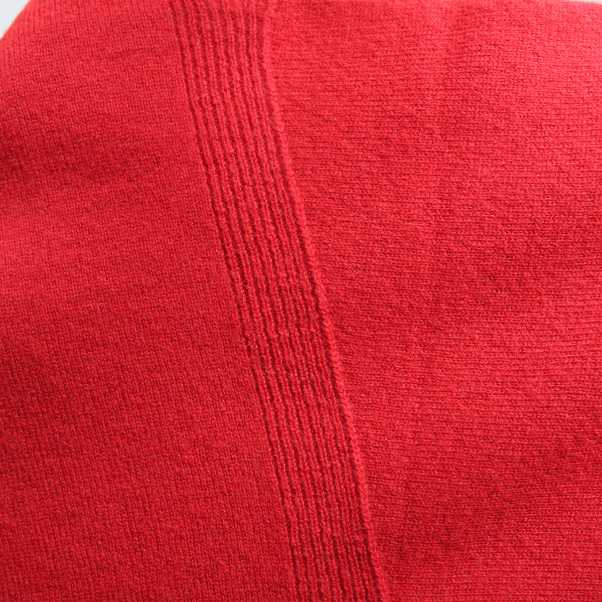 OTA KNITファインラムフレアープルオーバー