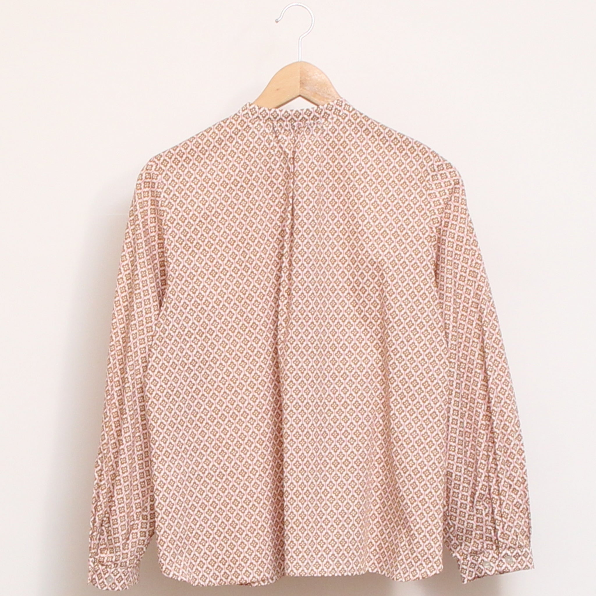 【30%OFF】【SAXラスト1点】リバティリボンボリュームスリーブシャツ2603