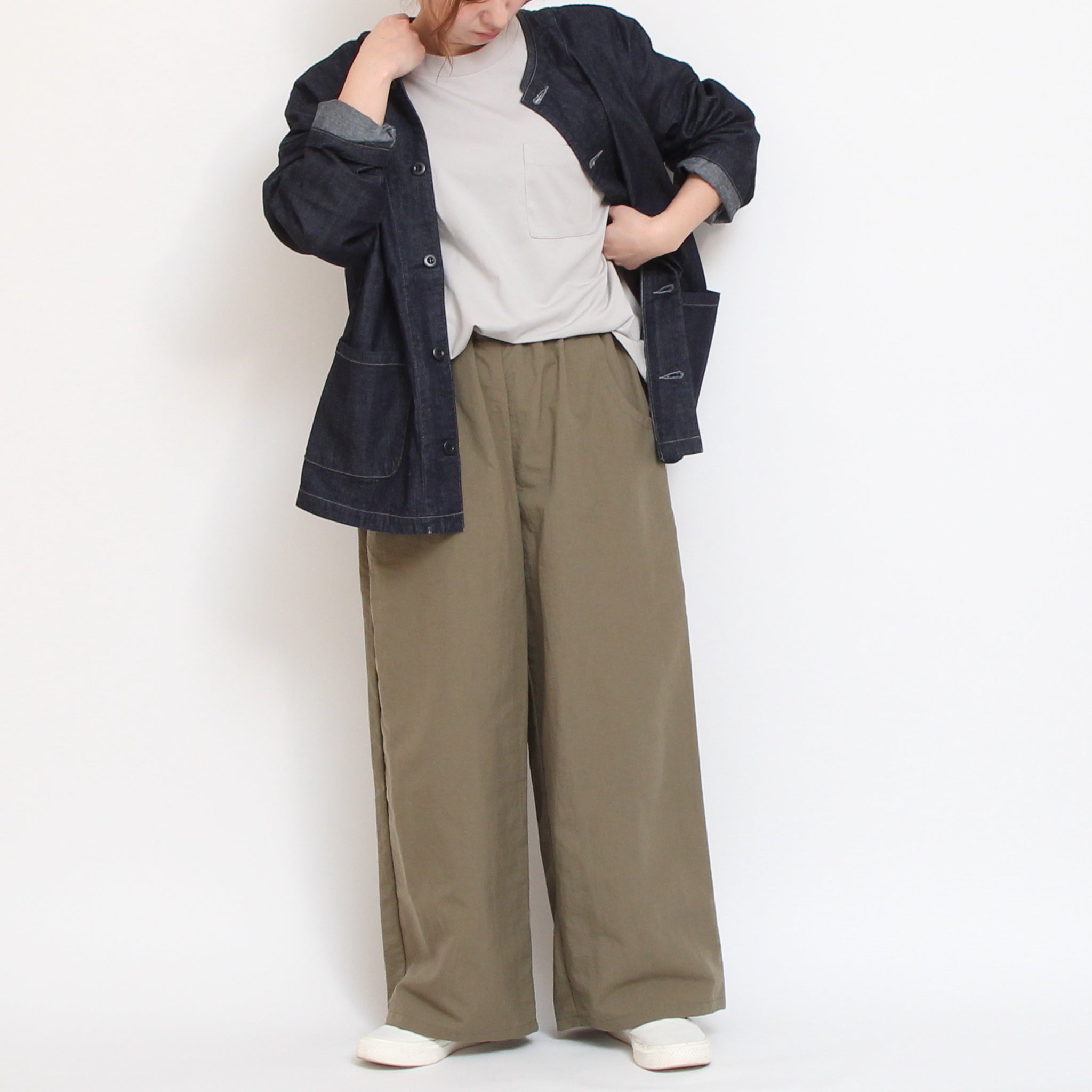 【期間限定30%OFF】Vent d'ouestイージーワイドパンツ(2603)