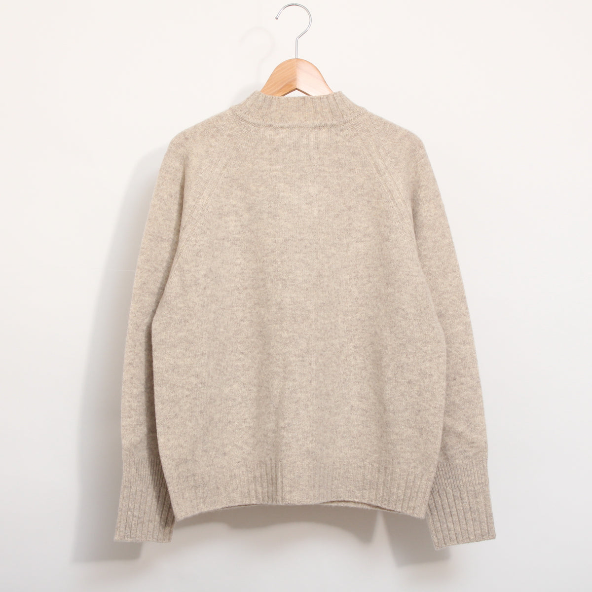 OTA KNIT ソフトウールハイネックカーディガン