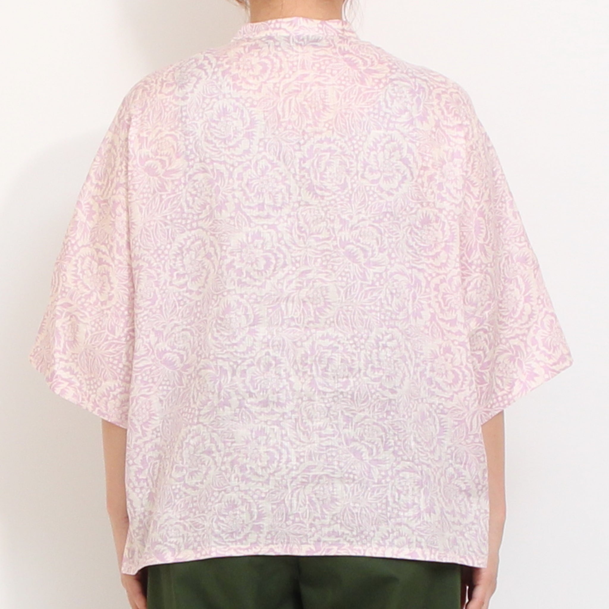 【20%OFF】【YELLOW残り僅か】フランダースリネンスタンドドルマンシャツ2605