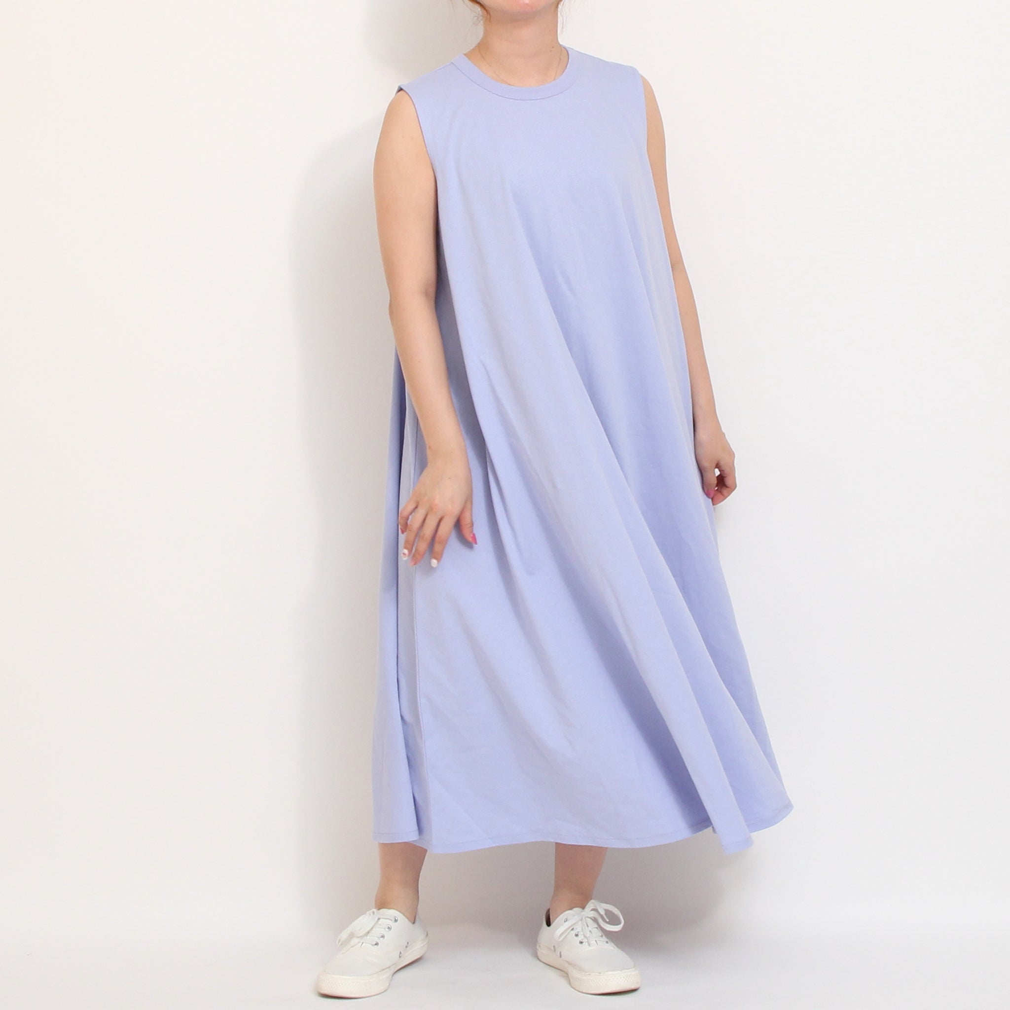 【20%OFF】【本店限定商品】ORCIVAL Aラインノースリーブワンピース