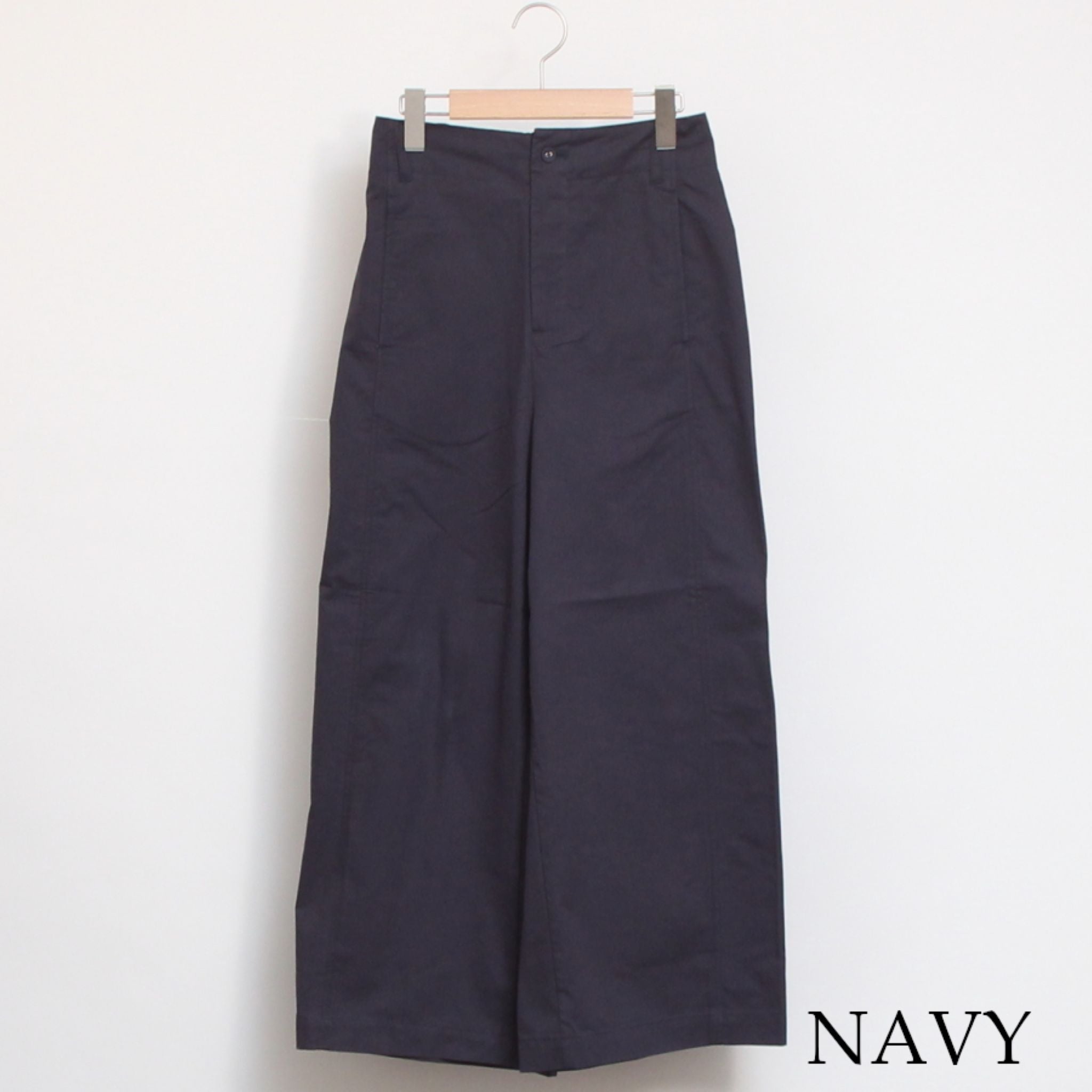 Pont de Chalons シームクロップドパンツ