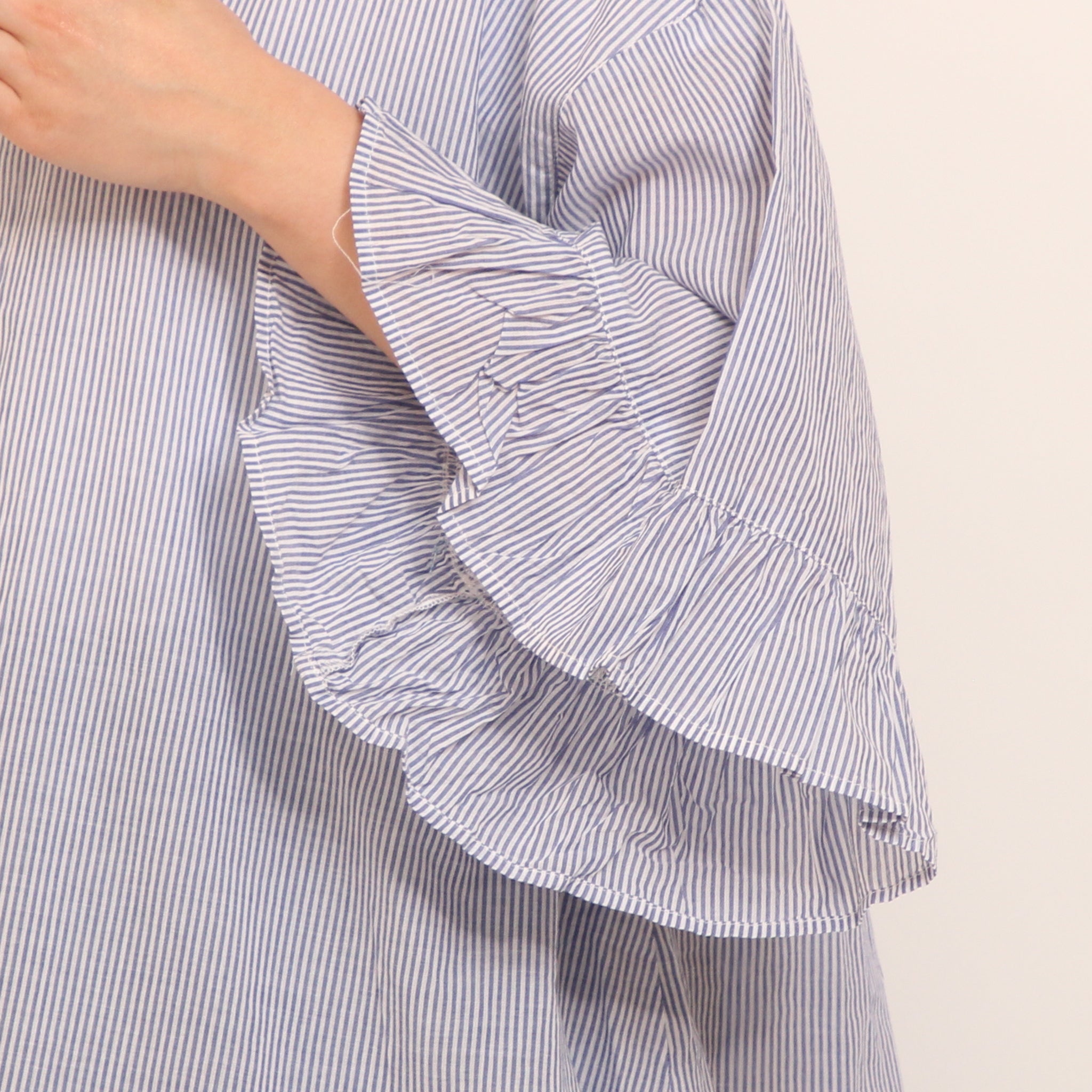 【YELLOWのみ 残り僅か】【本店限定商品】ista-ireフリルチュニック