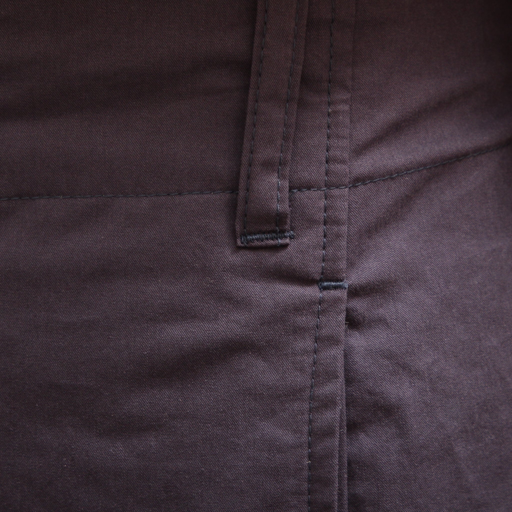 Pont de Chalons シームクロップドパンツ
