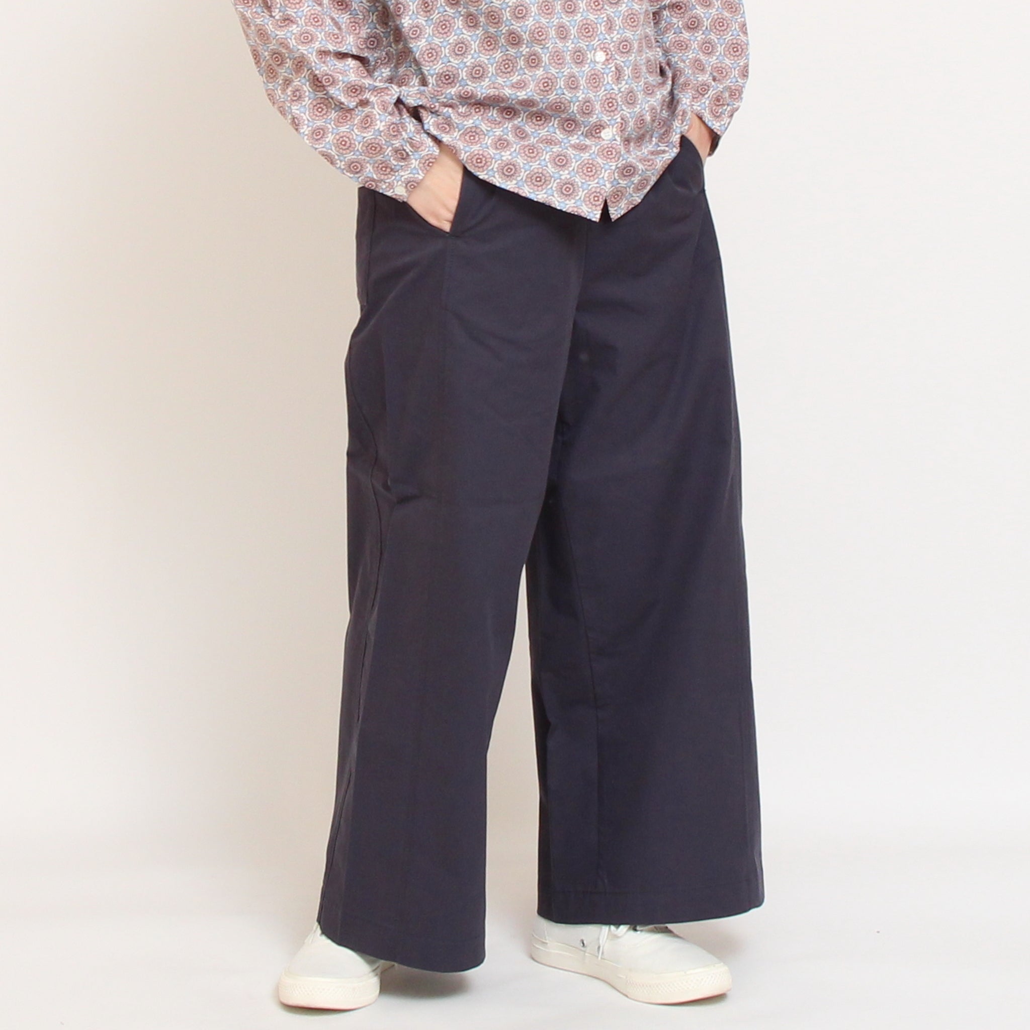 Pont de Chalons シームクロップドパンツ