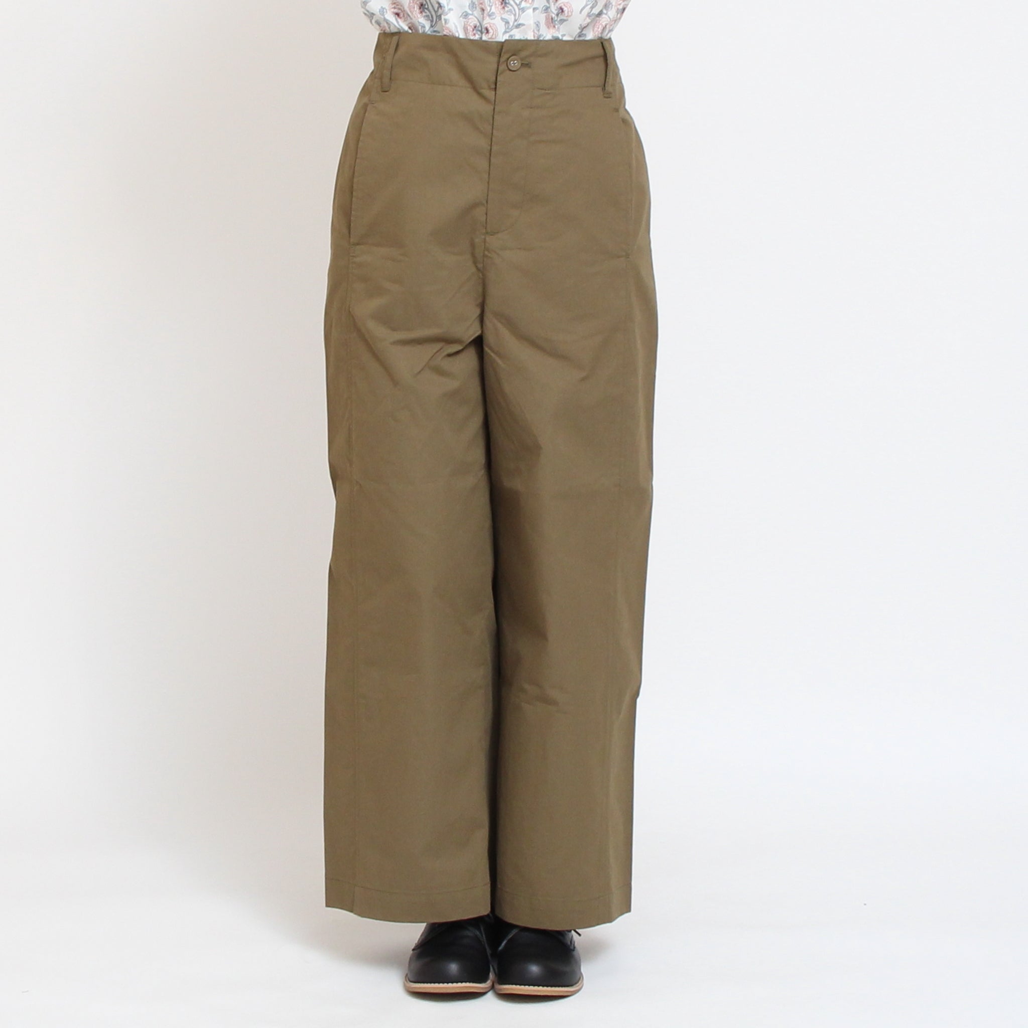 Pont de Chalons シームクロップドパンツ
