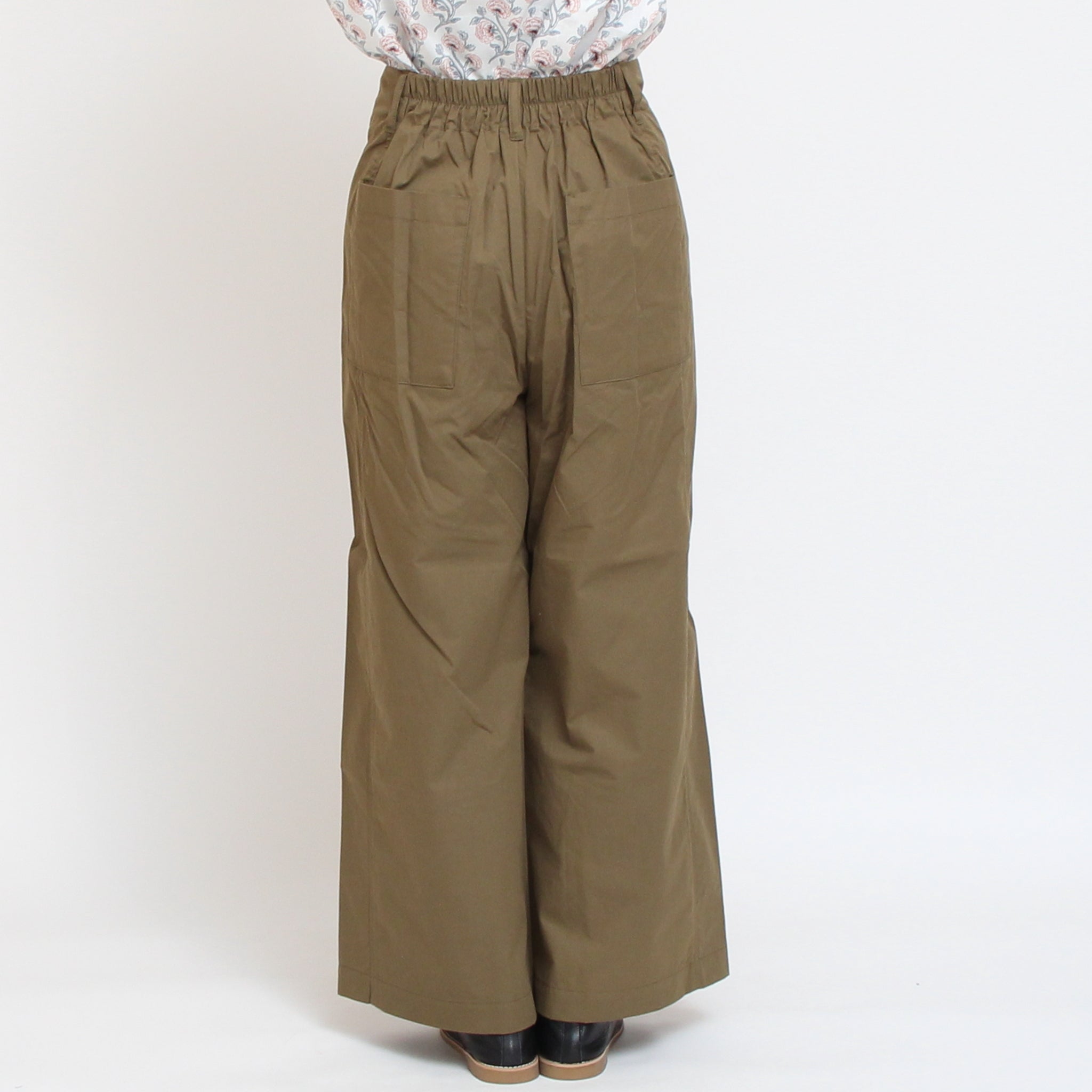 Pont de Chalons シームクロップドパンツ