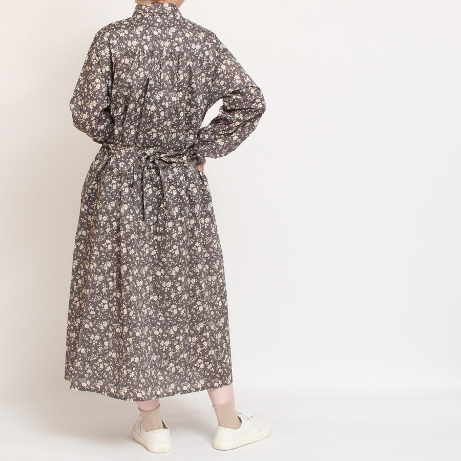 【20%OFF】【Online Shopのみ! ラスト1点ずつ】リバティ共布ベルトワンピース(2509)