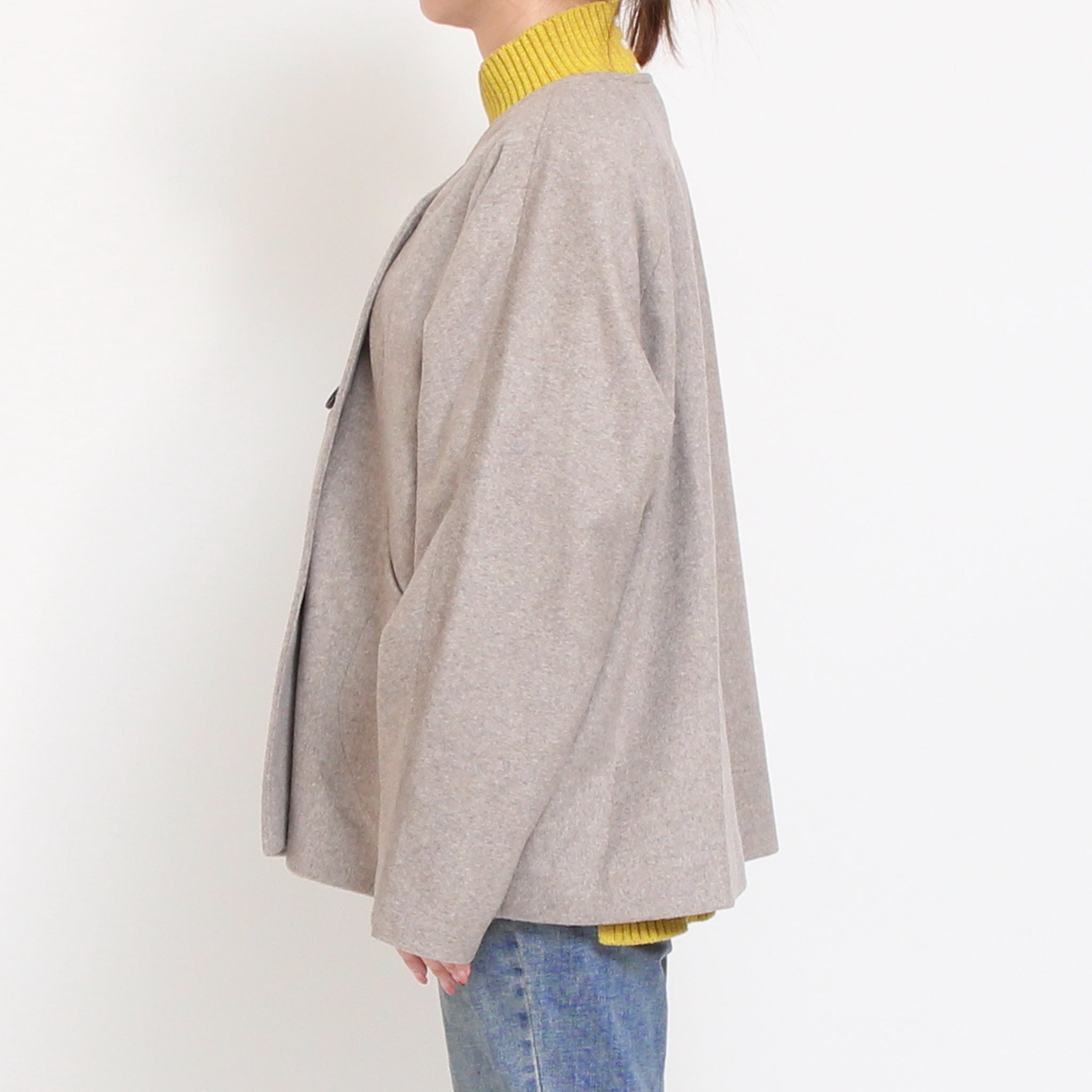 【MOCHAラスト1点】Vent d'ouestライトシャギーメルトンジャケット2510