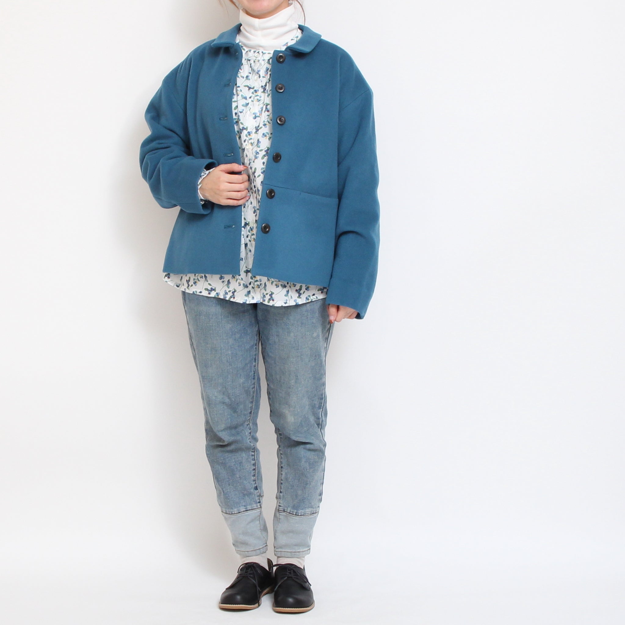 裏リバティショールカラージャケット(2510)