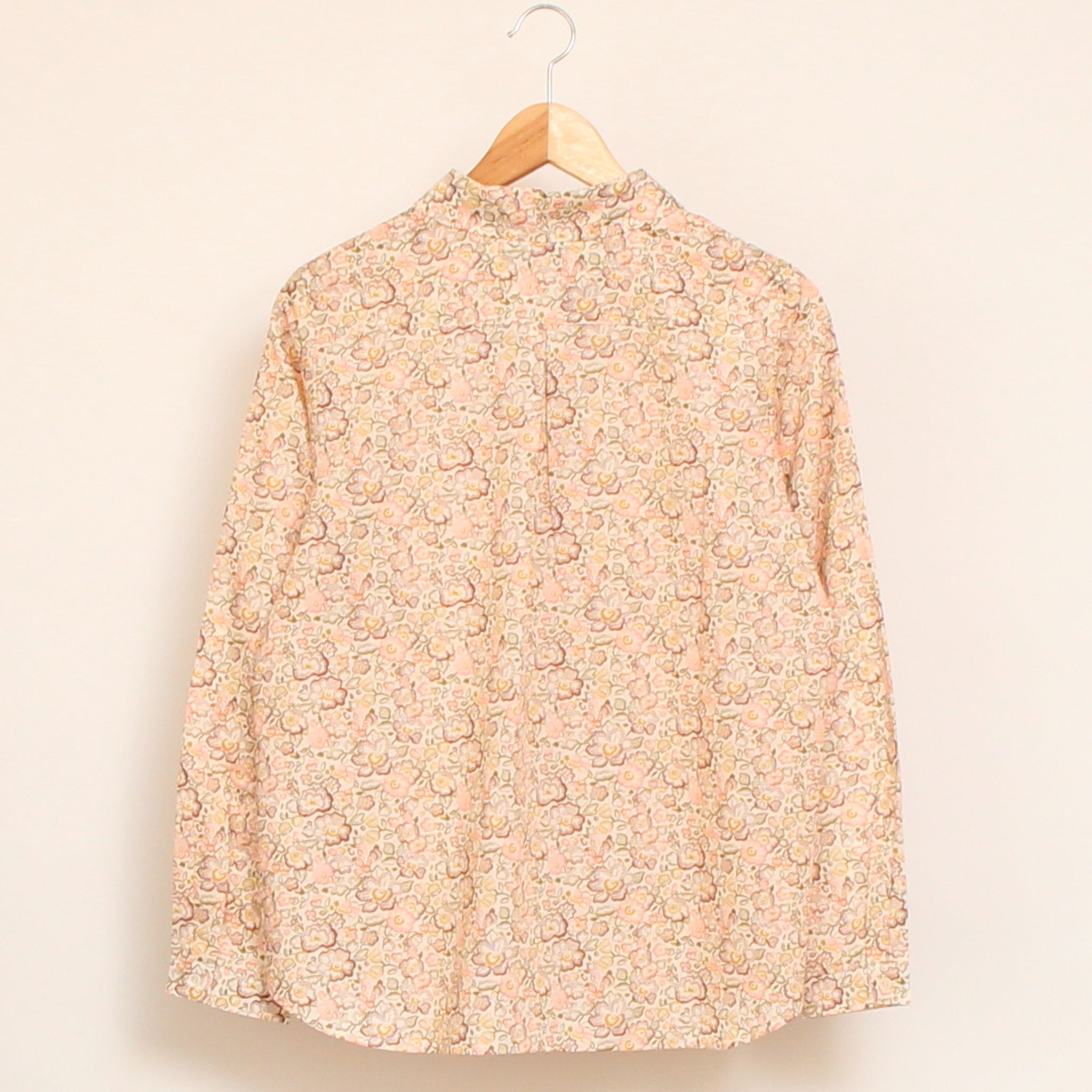 【20%OFF】【BEIGEのみ ラスト1点】リバティフラットカラーボックスシャツ(2509)