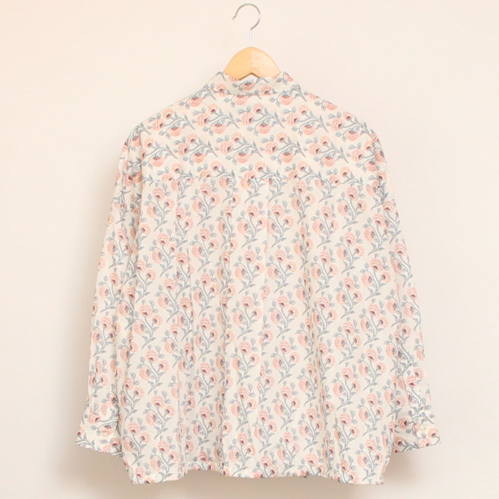 【20%OFF】【残り僅か】リバティドロストコクーンシャツ(2509)