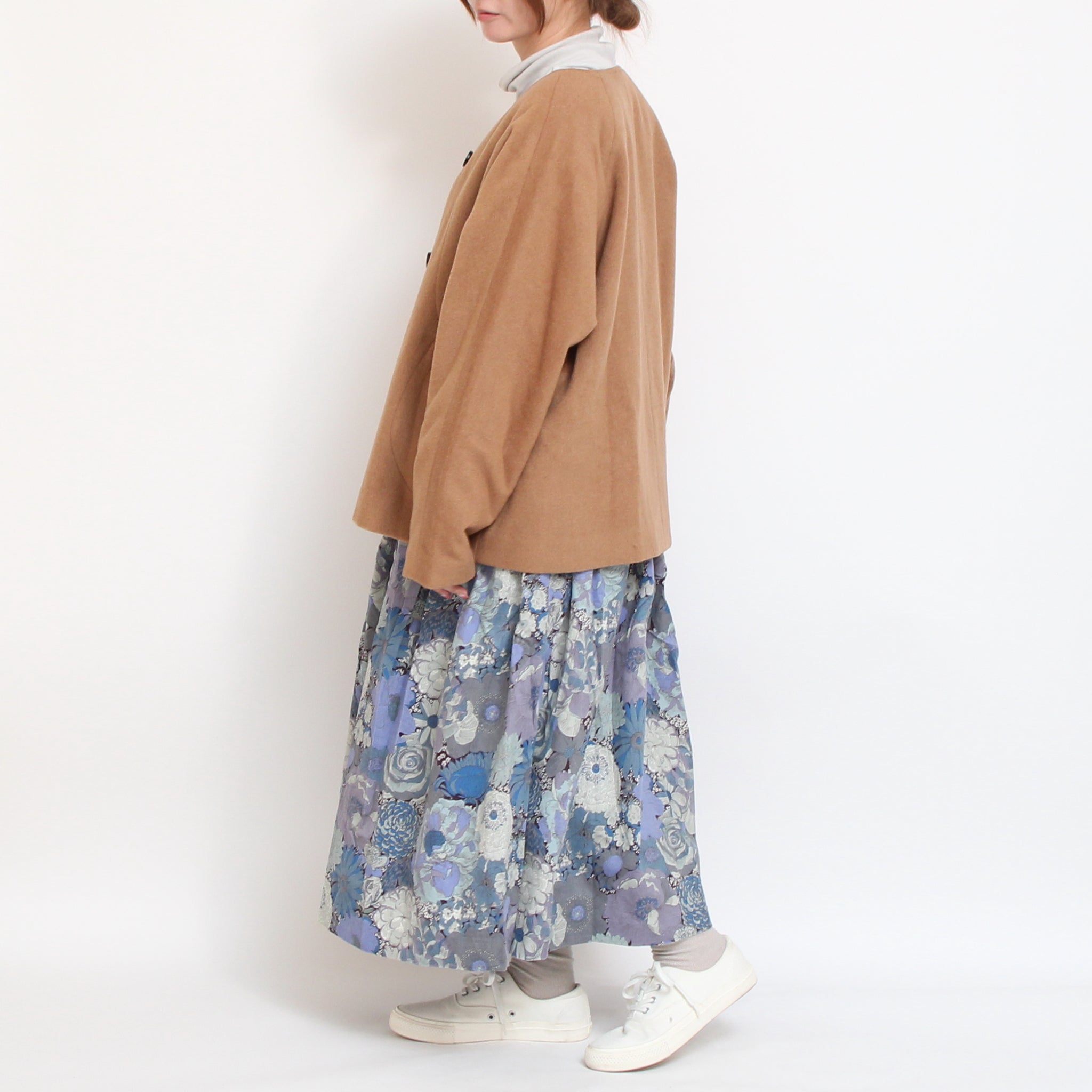 コーデュロイLIBERTYタックギャザースカート(2510)