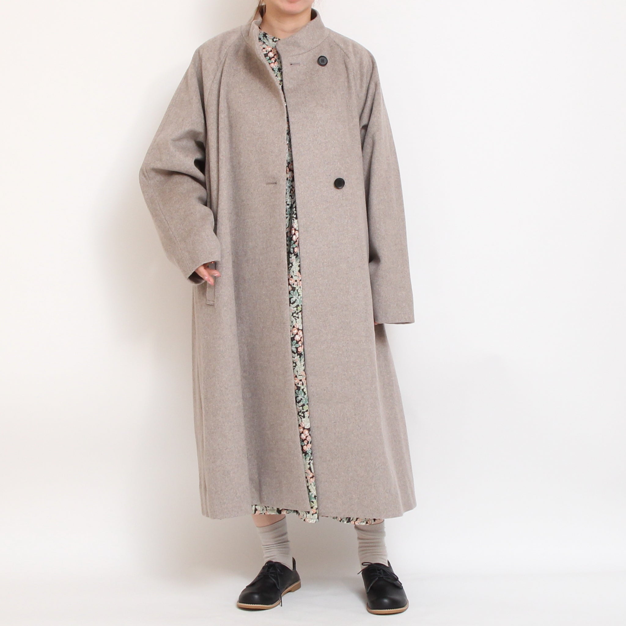 Vent d'ouestライトシャギーメルトンコート2510