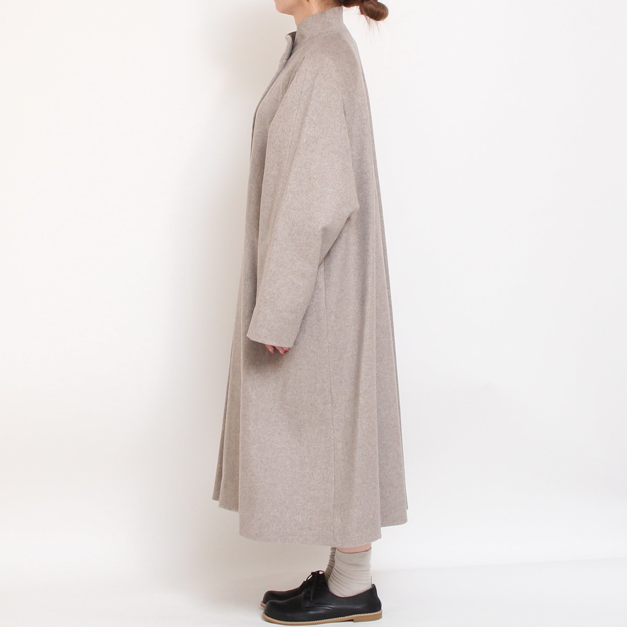 Vent d'ouestライトシャギーメルトンコート2510