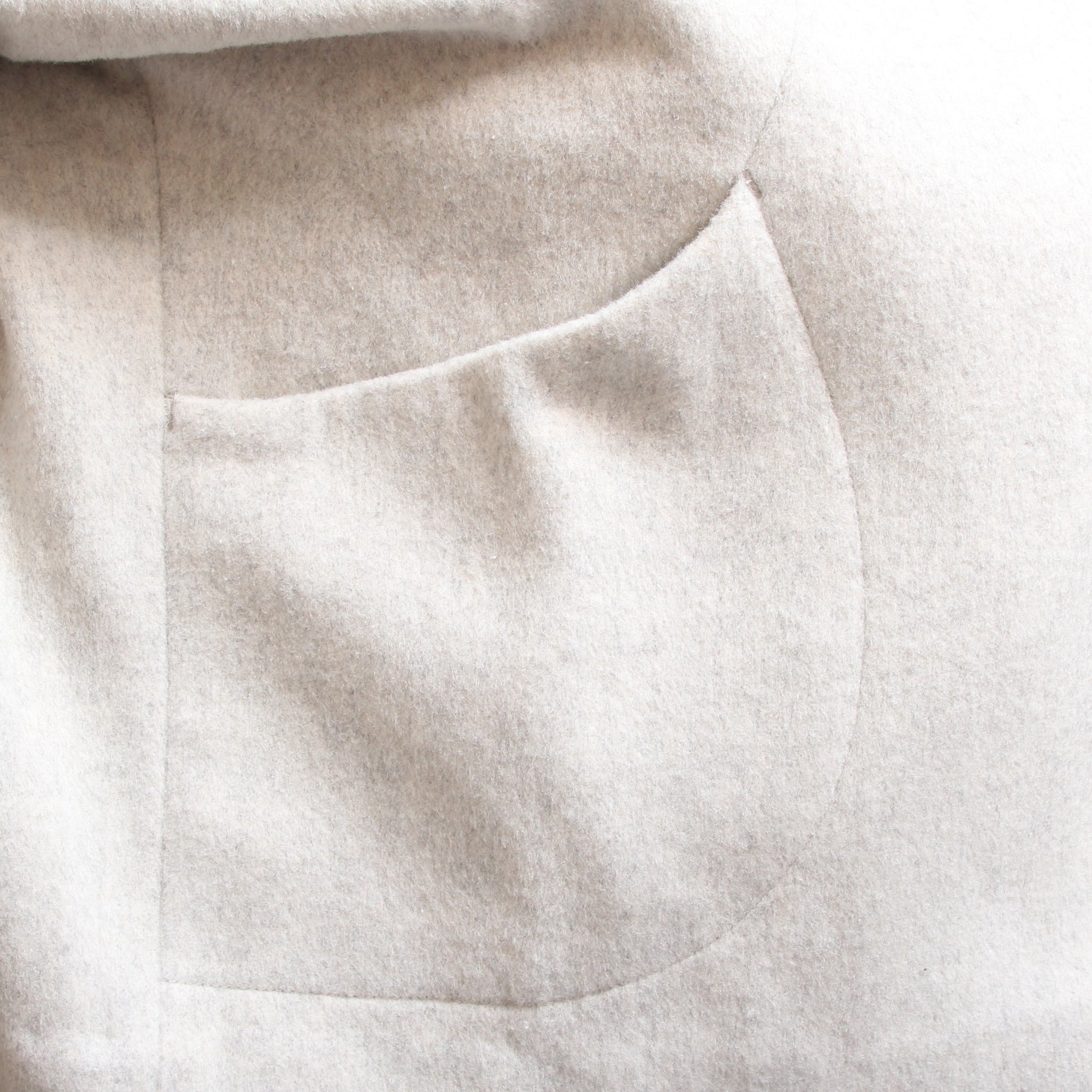 【MOCHAラスト1点】Vent d'ouestライトシャギーメルトンジャケット2510