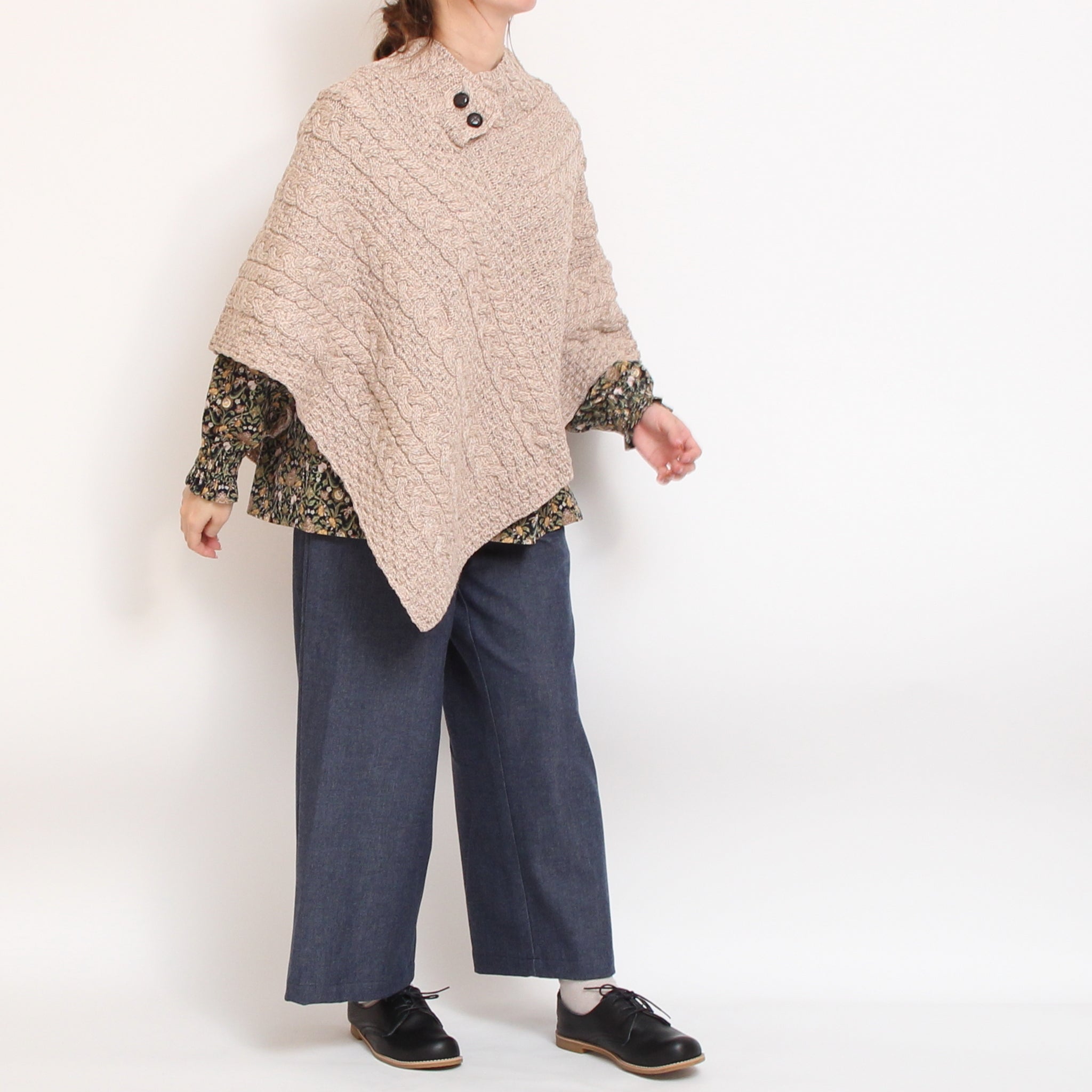 コーデュロイLIBERTY袖シャーリングシャツ(2510)