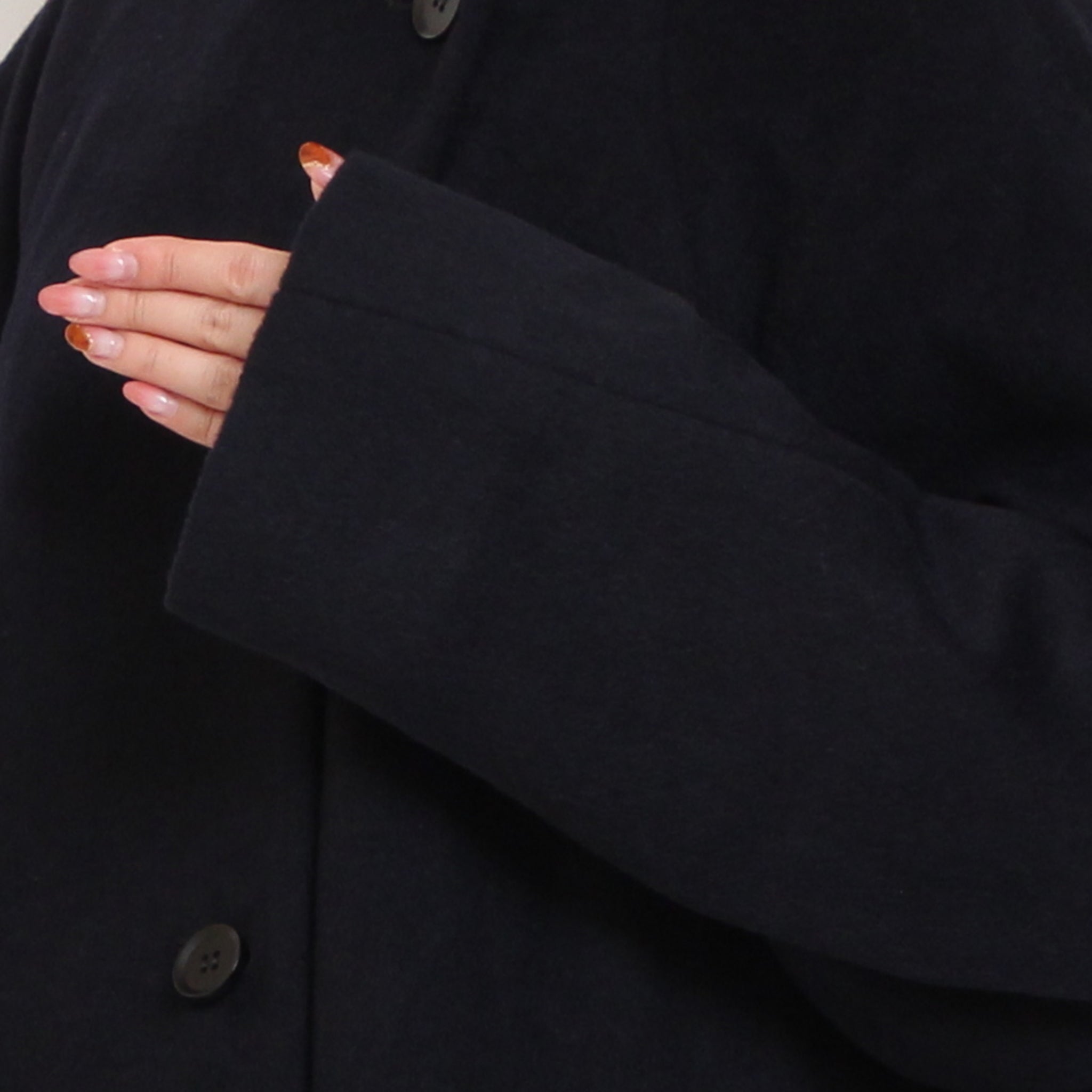 Vent d'ouestライトシャギーメルトンコート2510