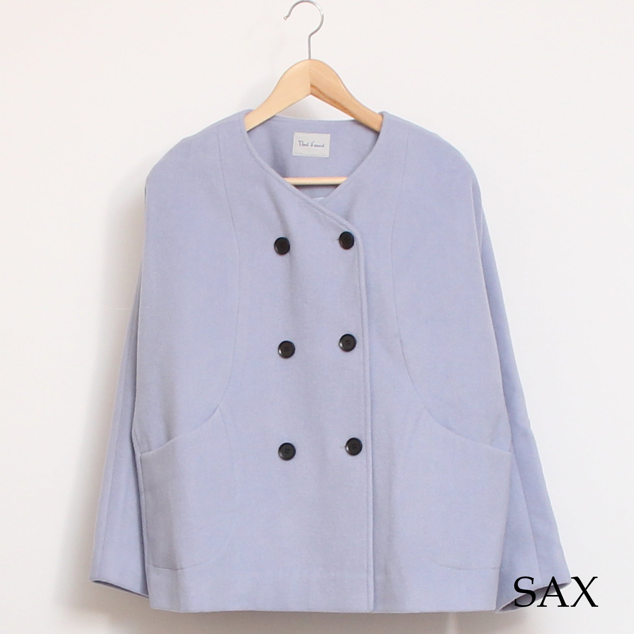 【MOCHAラスト1点】Vent d'ouestライトシャギーメルトンジャケット2510