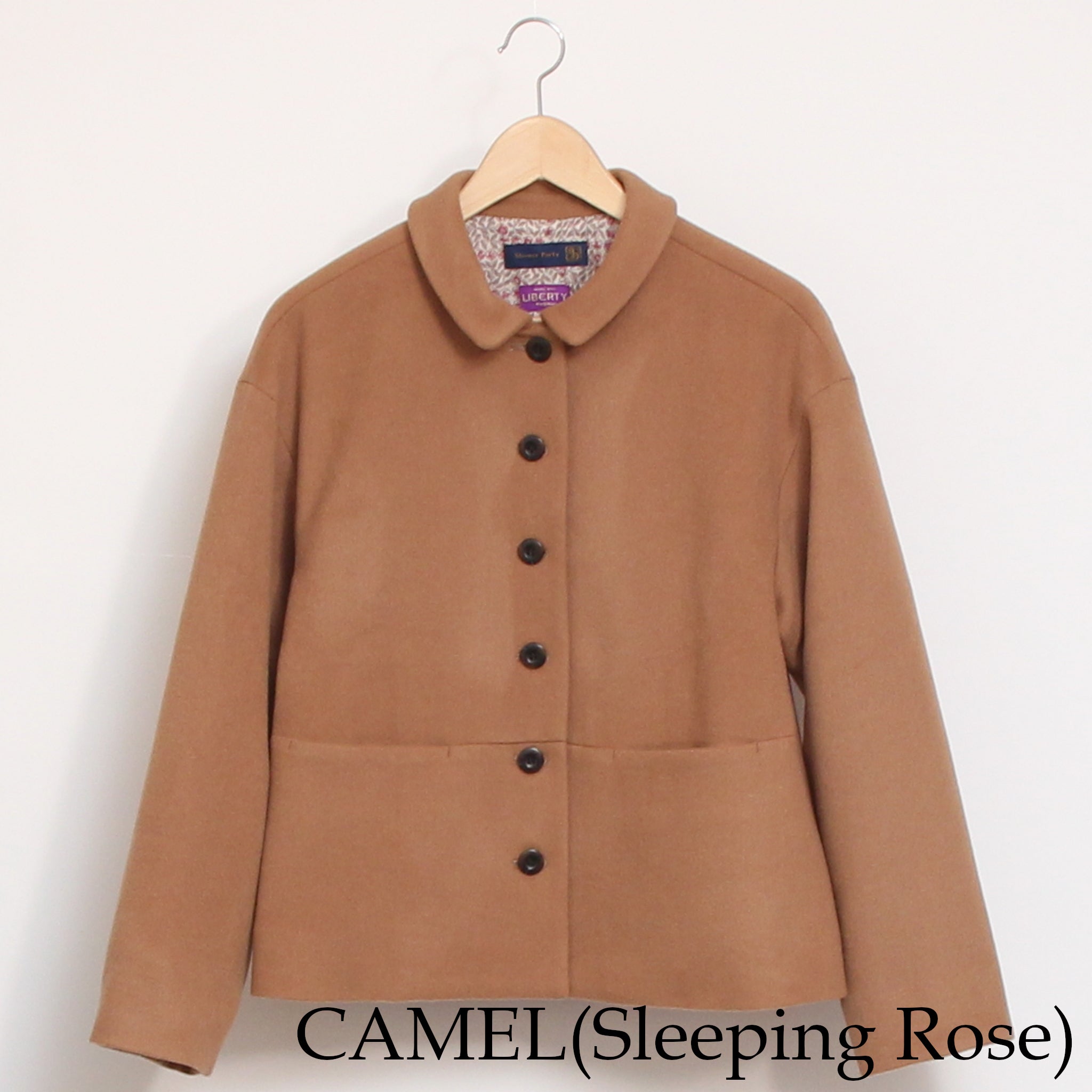 【再値下げ・30%OFF】【ラスト1点ずつ】裏リバティショールカラージャケット(2510)