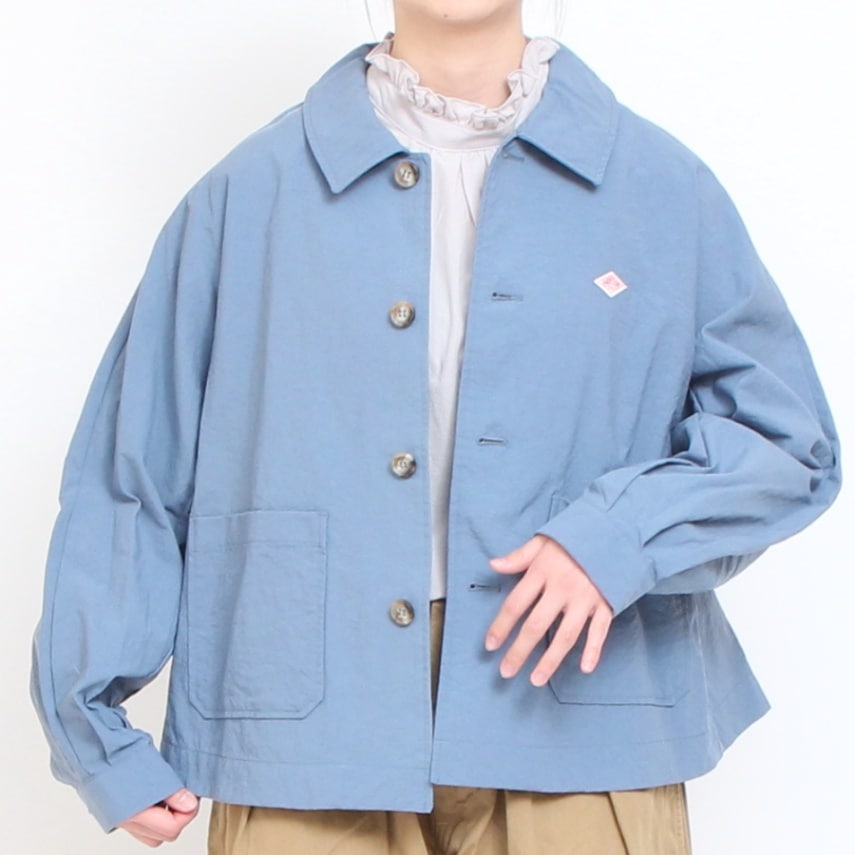 【BLUEのみ ラスト1点】DANTON NYLON OXFORDジャケット