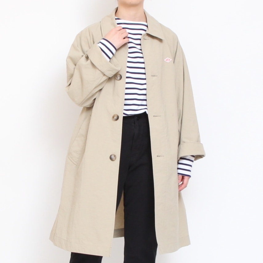 【BEIGEのみ】DANTON NYLON OXFORDコート