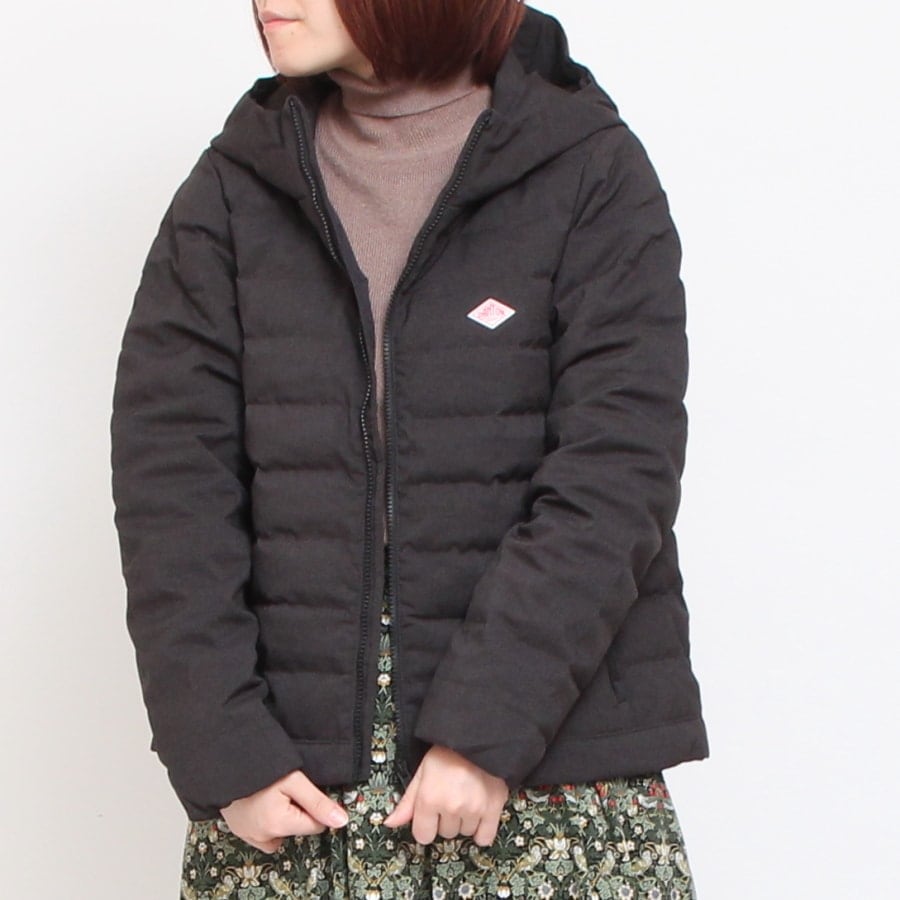 【CHARCOAL GRAY　Sサイズのみ】DANTONウールライクミドルダウンジャケット24